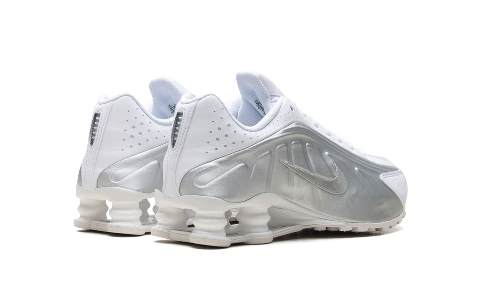 Shox R4 GS "White bright crimson metallic silver" CW2626 101