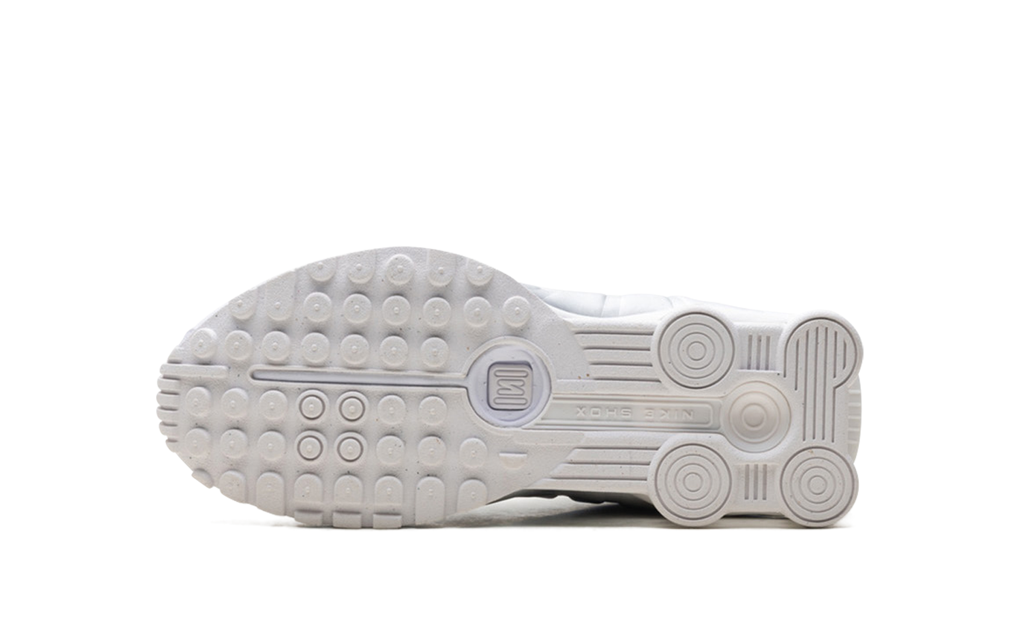 Shox R4 GS "White bright crimson metallic silver" CW2626 101