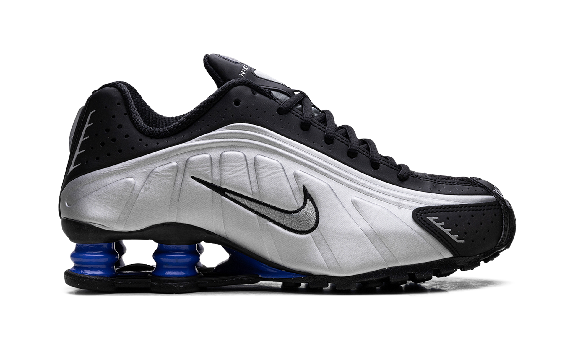 Shox R4 Women "Metallic silver black racer blue" AR3565 006