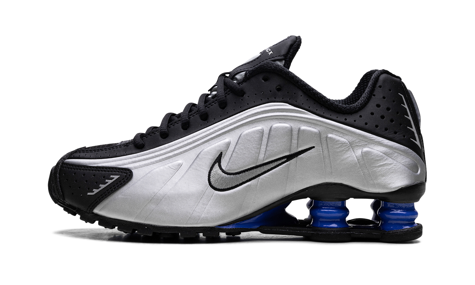 Shox R4 Women "Metallic silver black racer blue" AR3565 006