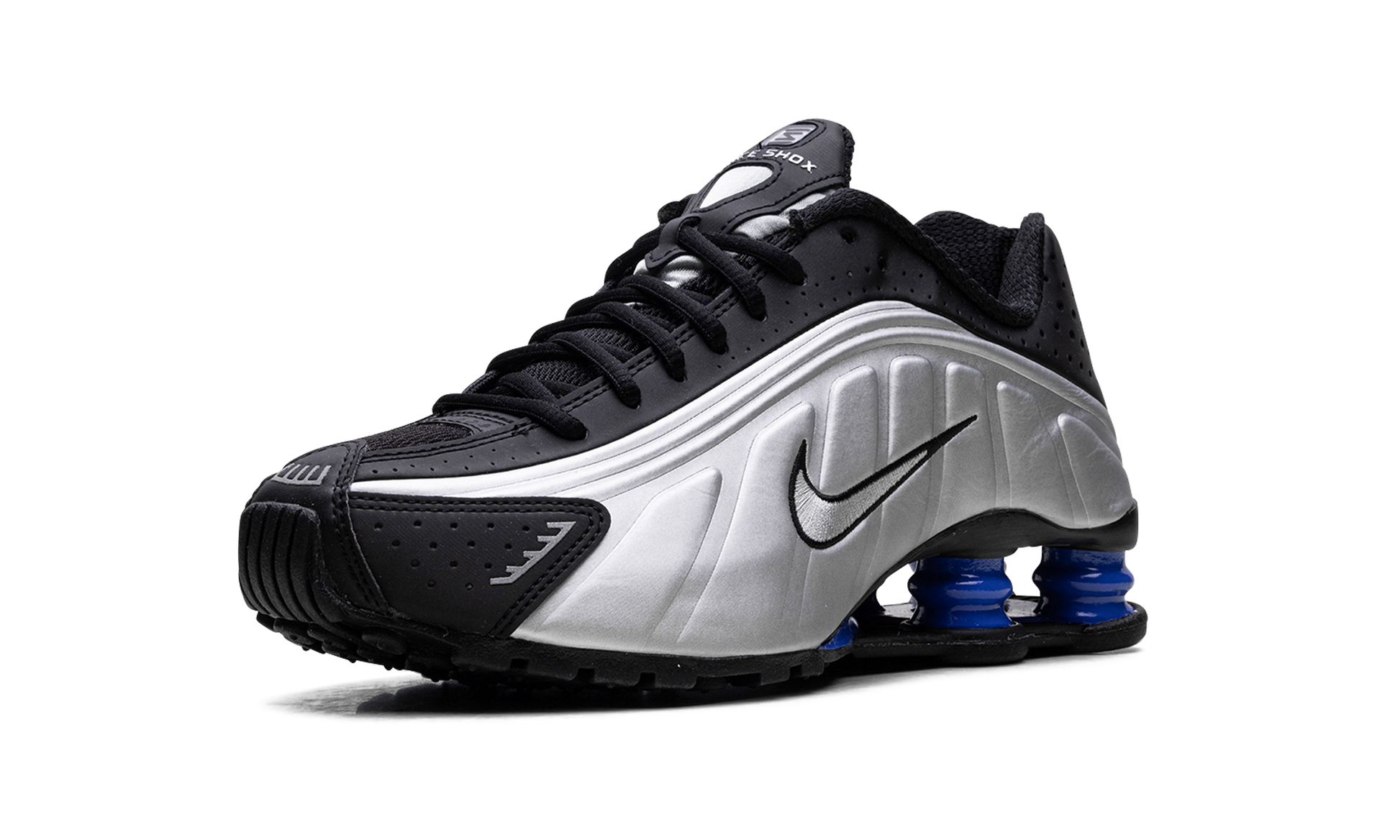 Shox R4 Women "Metallic silver black racer blue" AR3565 006