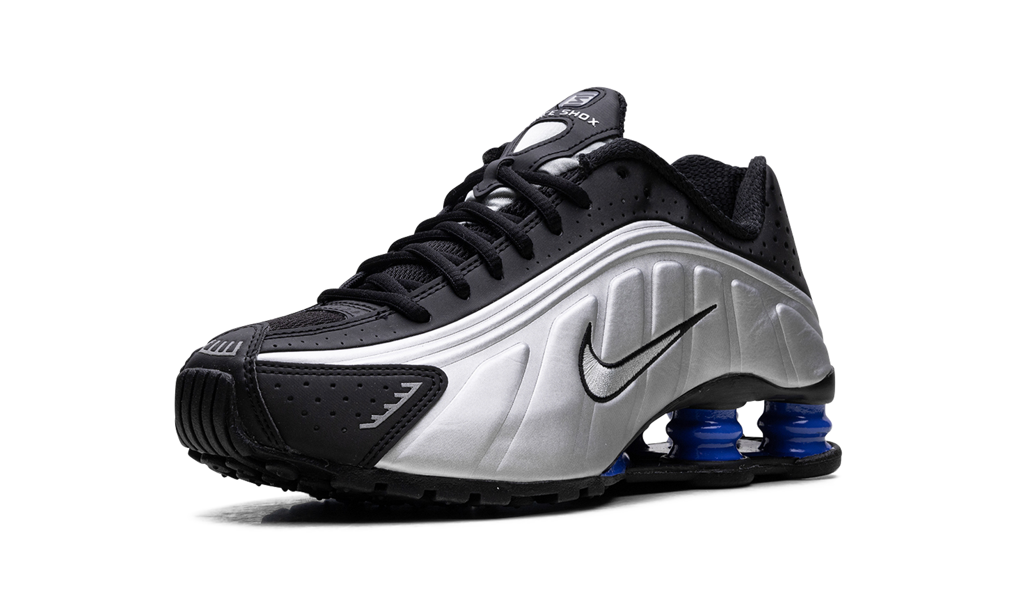 Shox R4 Women "Metallic silver black racer blue" AR3565 006