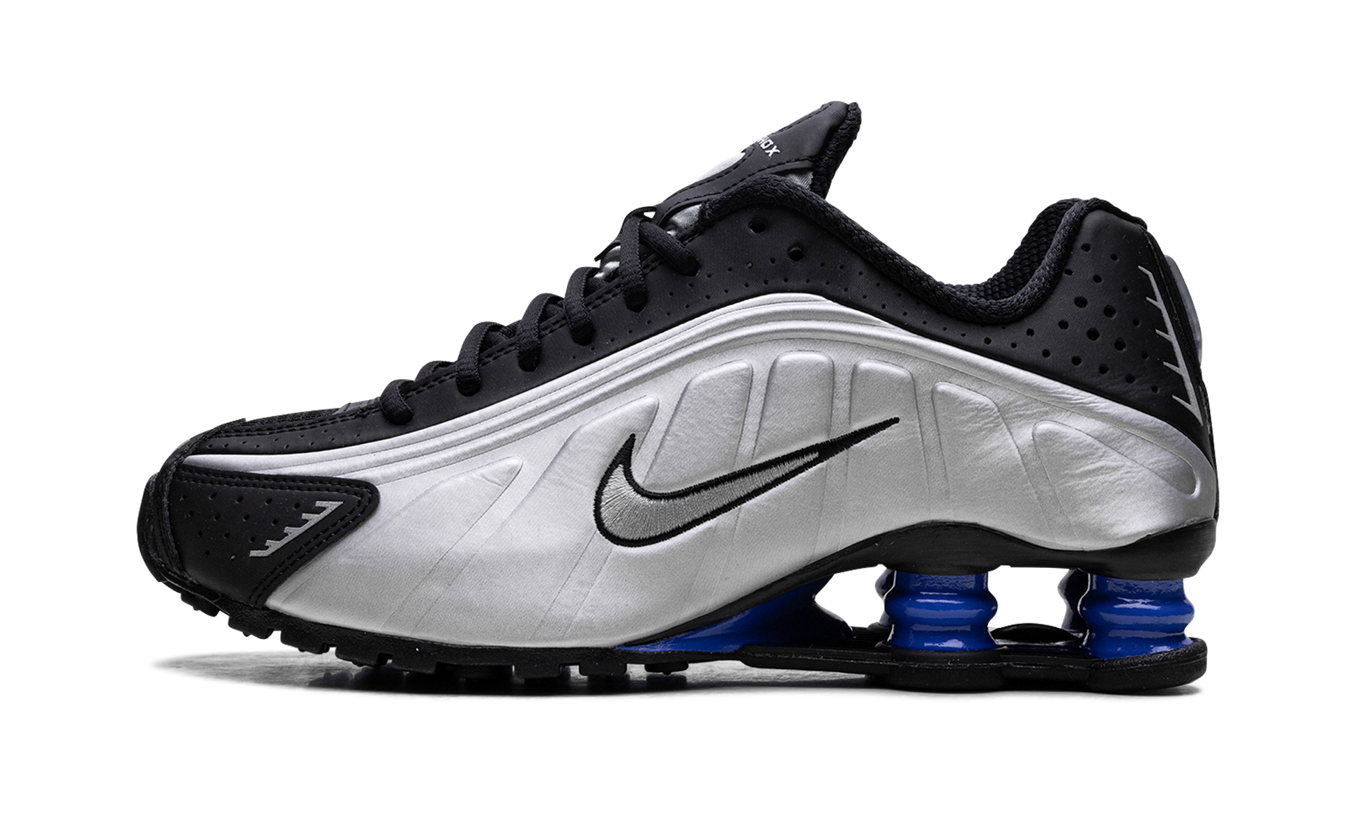 Shox R4 Women "Metallic silver black racer blue" AR3565 006