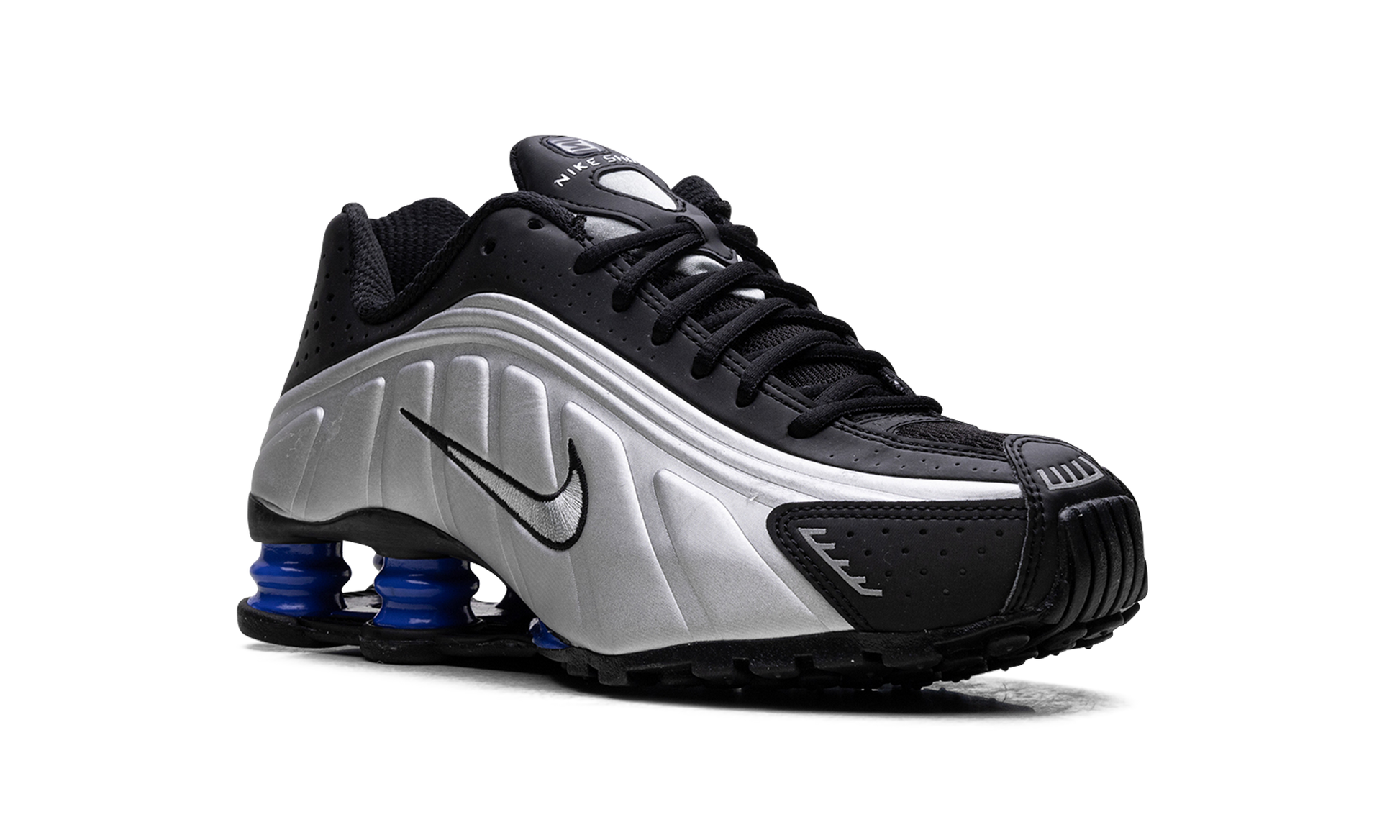 Shox R4 Women "Metallic silver black racer blue" AR3565 006