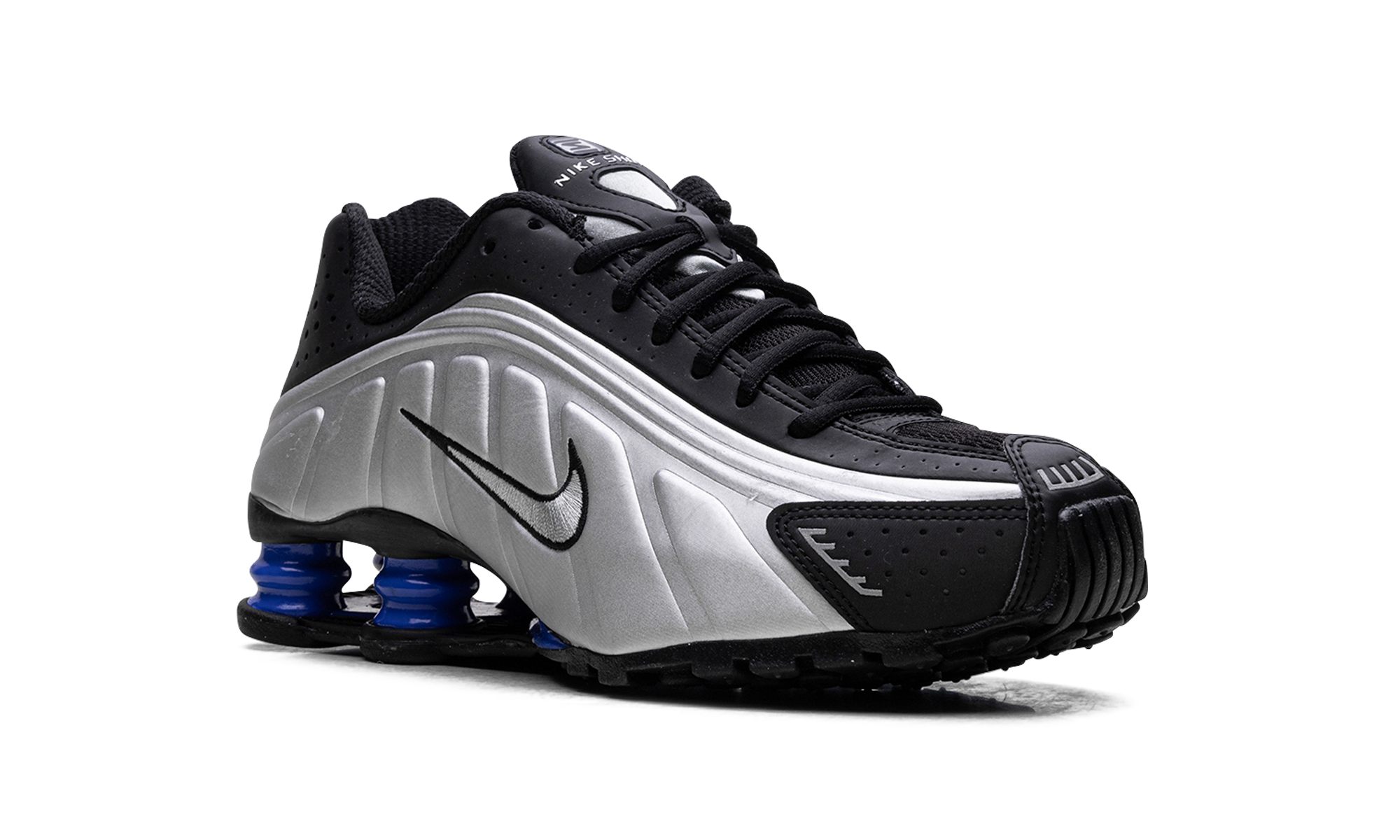 Shox R4 Women "Metallic silver black racer blue" AR3565 006