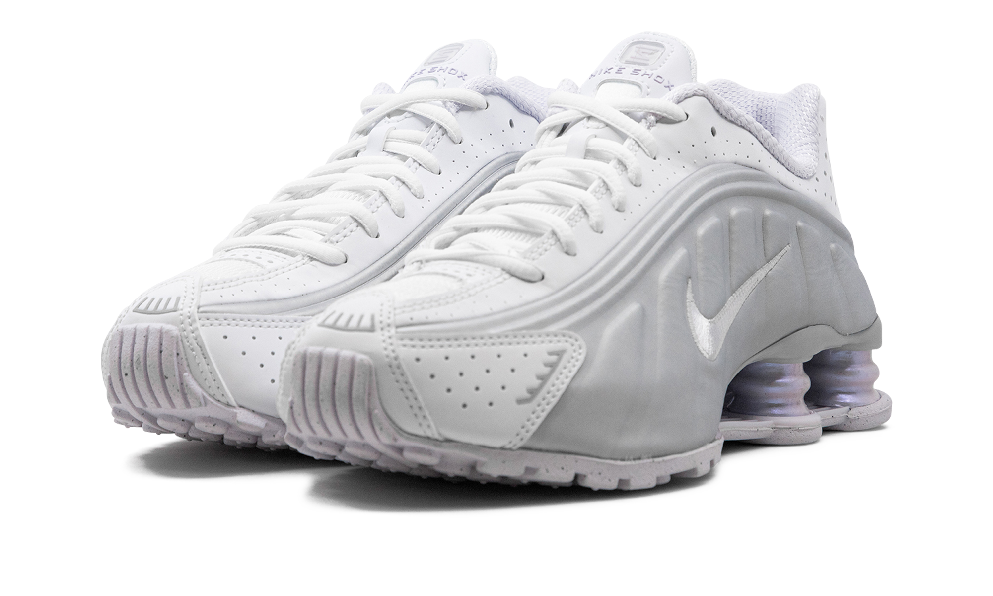 Shox R4 Women "White metallic platinum" HF5076 100