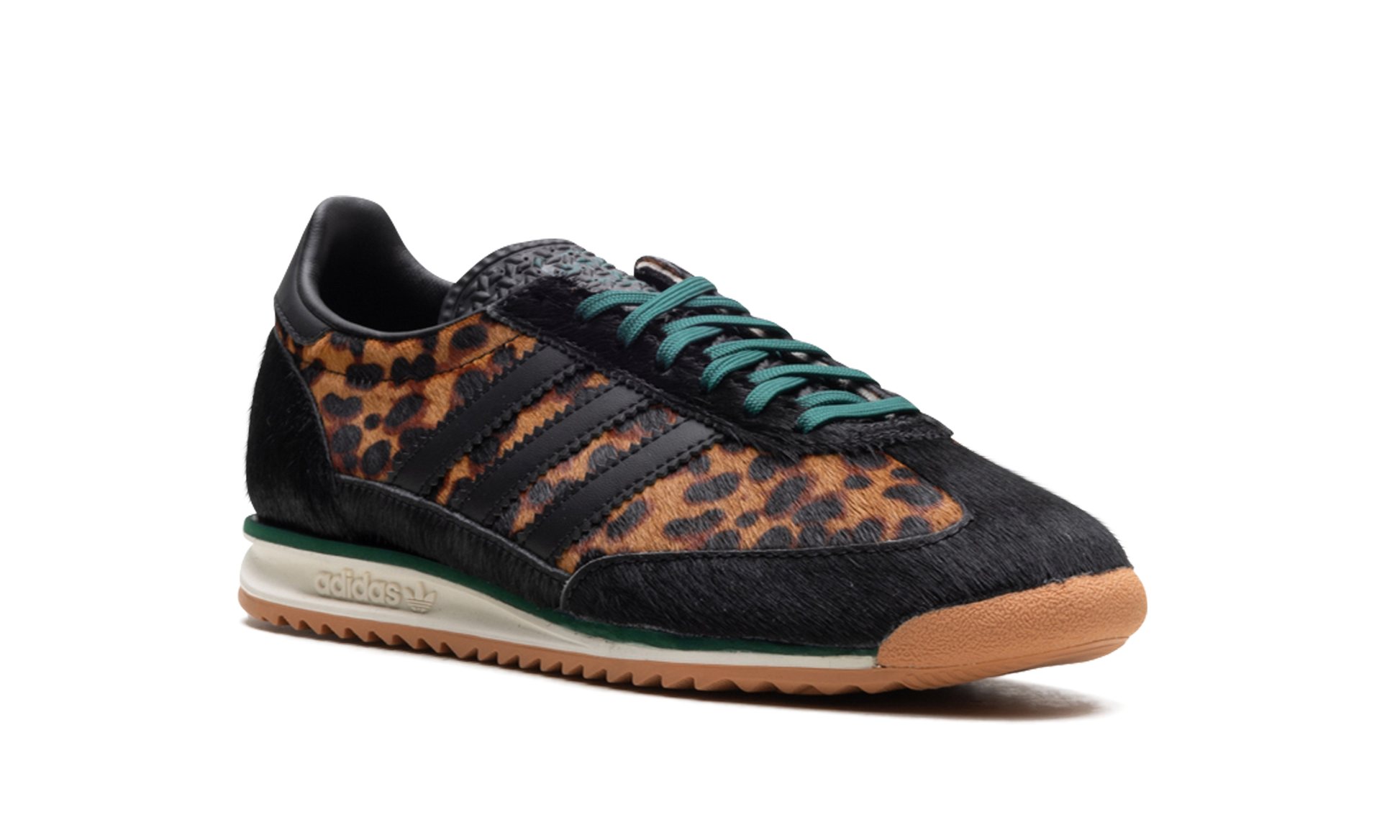Sl 72 OG Women "Leopard print collegiate green" JI0187