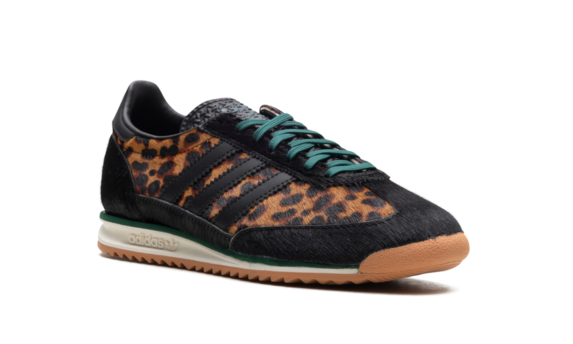 Sl 72 OG Women "Leopard print collegiate green" JI0187