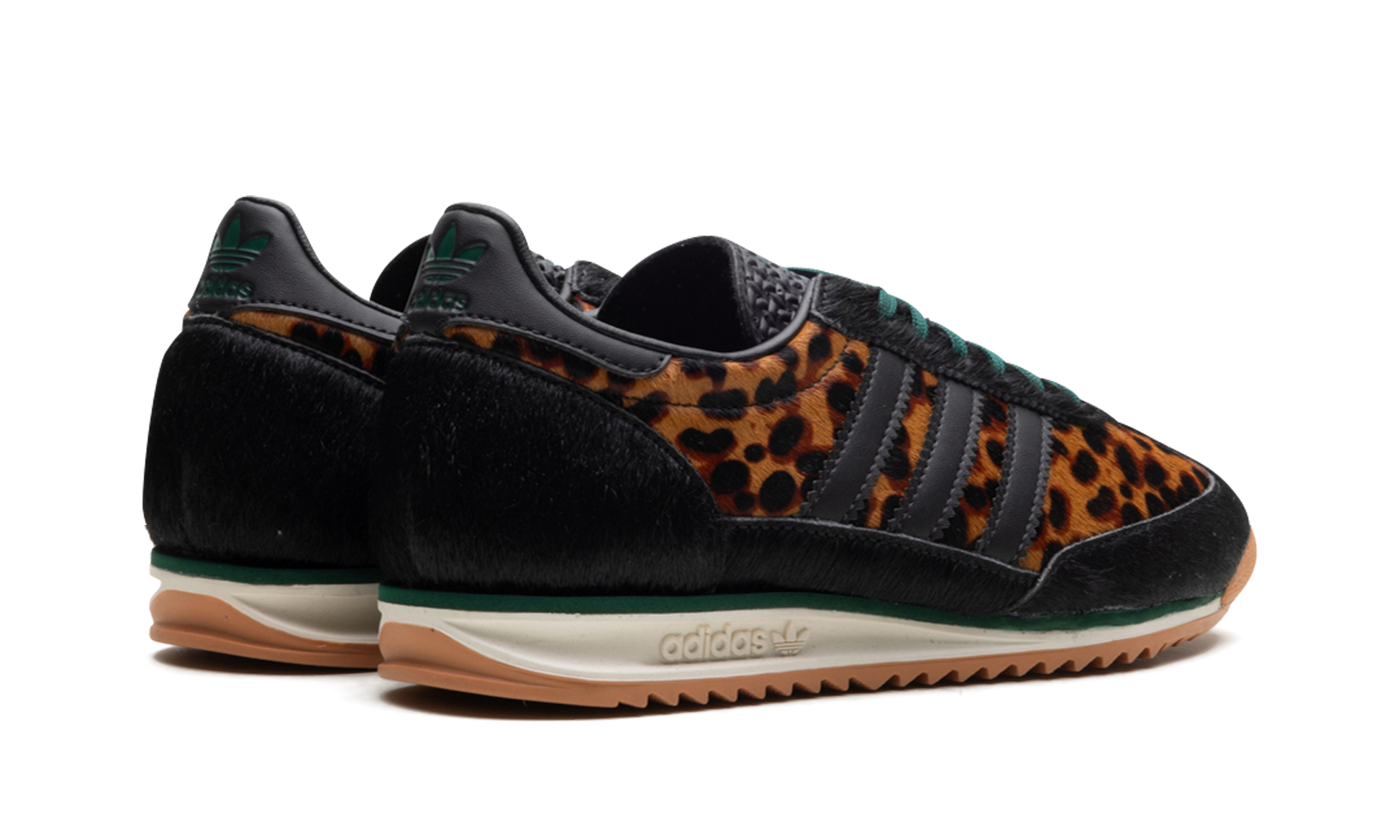 Sl 72 OG Women "Leopard print collegiate green" JI0187
