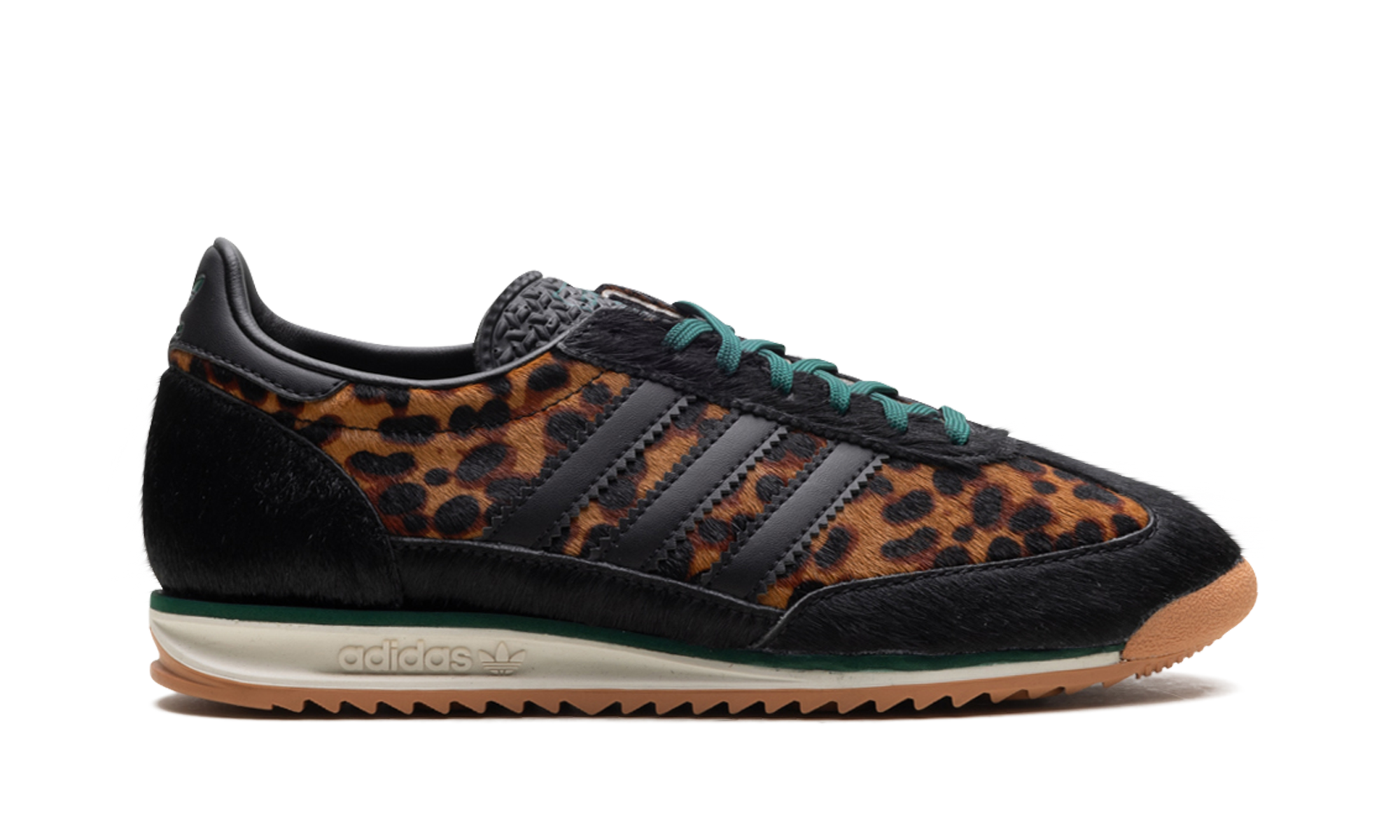 Sl 72 OG Women "Leopard print collegiate green" JI0187