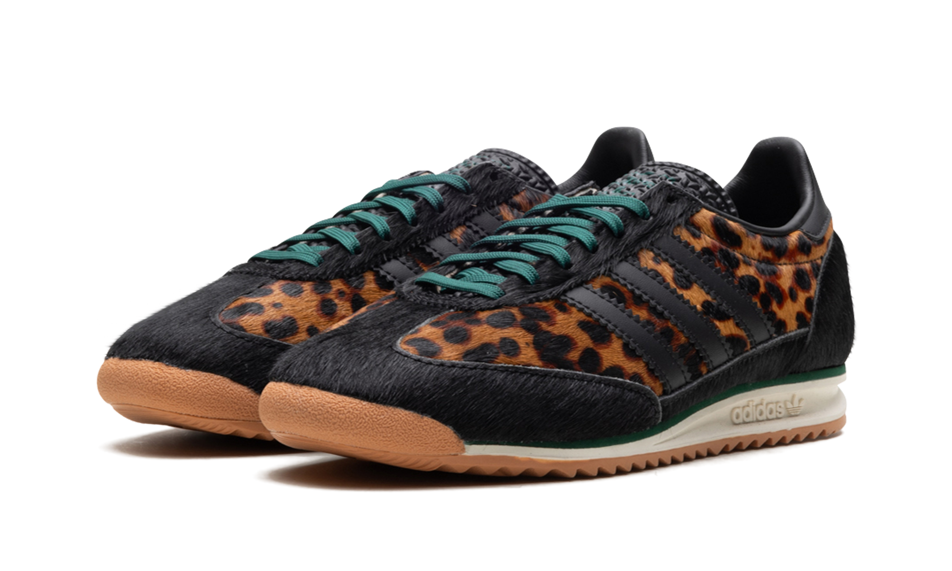Sl 72 OG Women "Leopard print collegiate green" JI0187