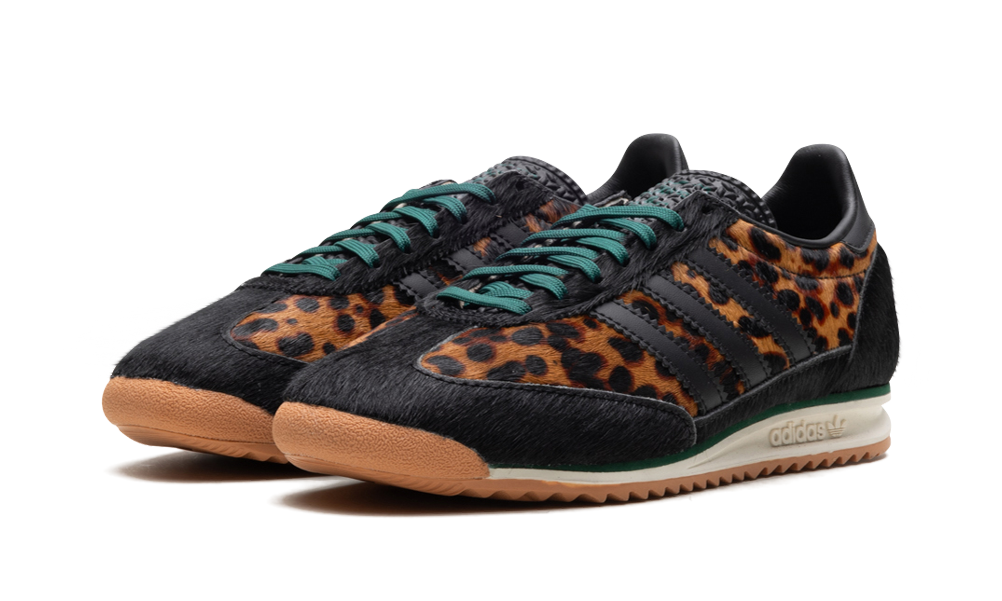 Sl 72 OG Women "Leopard print collegiate green" JI0187