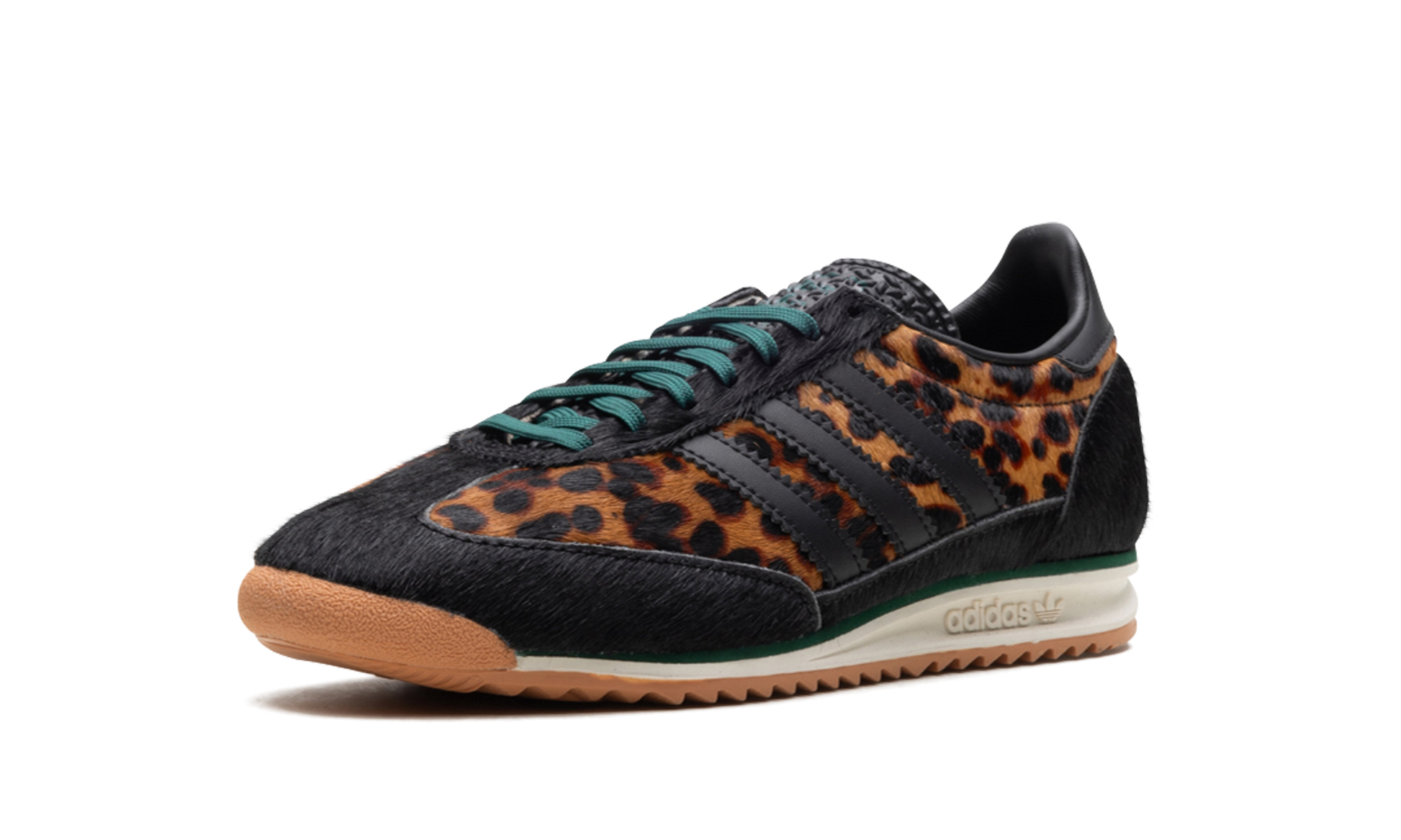 Sl 72 OG Women "Leopard print collegiate green" JI0187