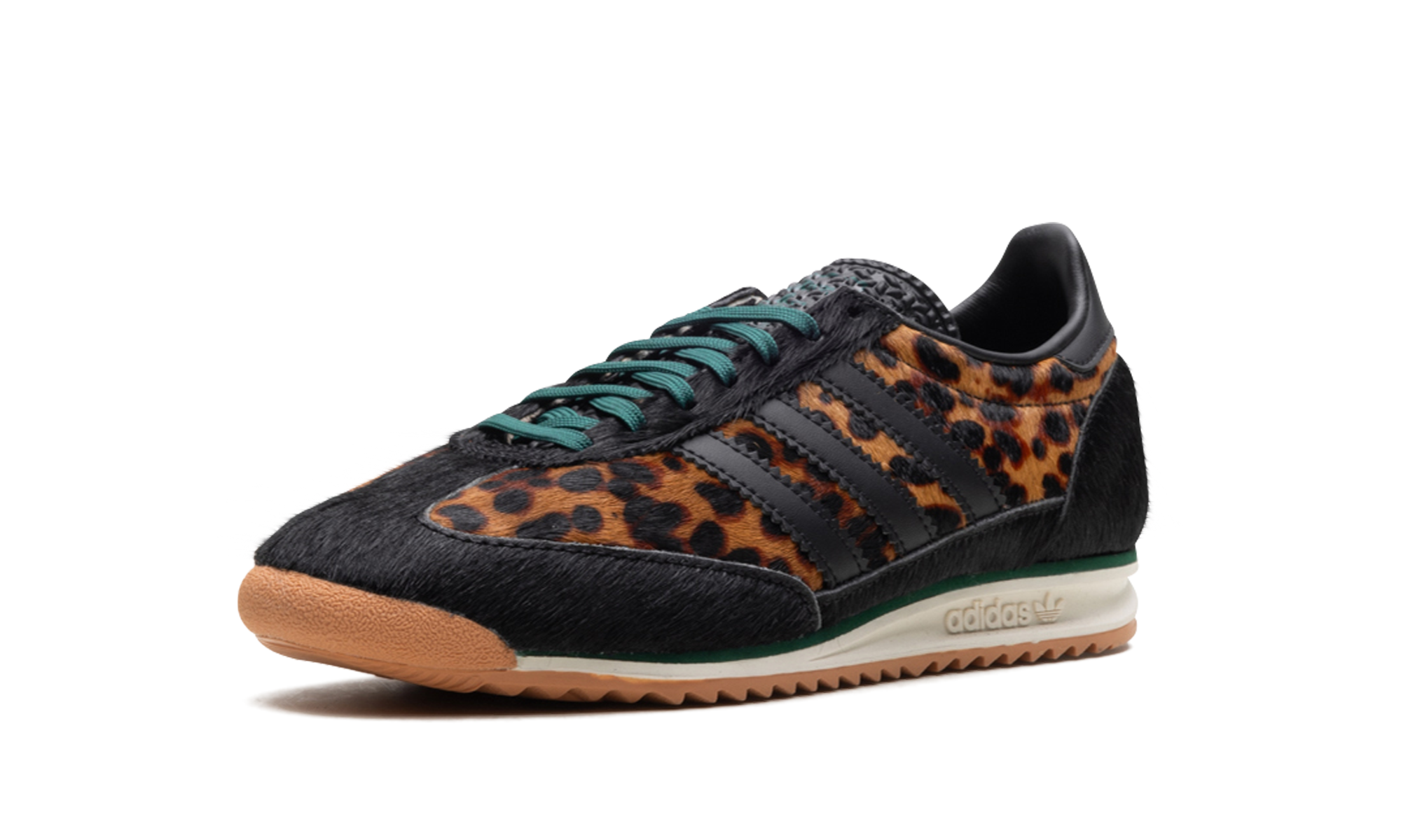 Sl 72 OG Women "Leopard print collegiate green" JI0187