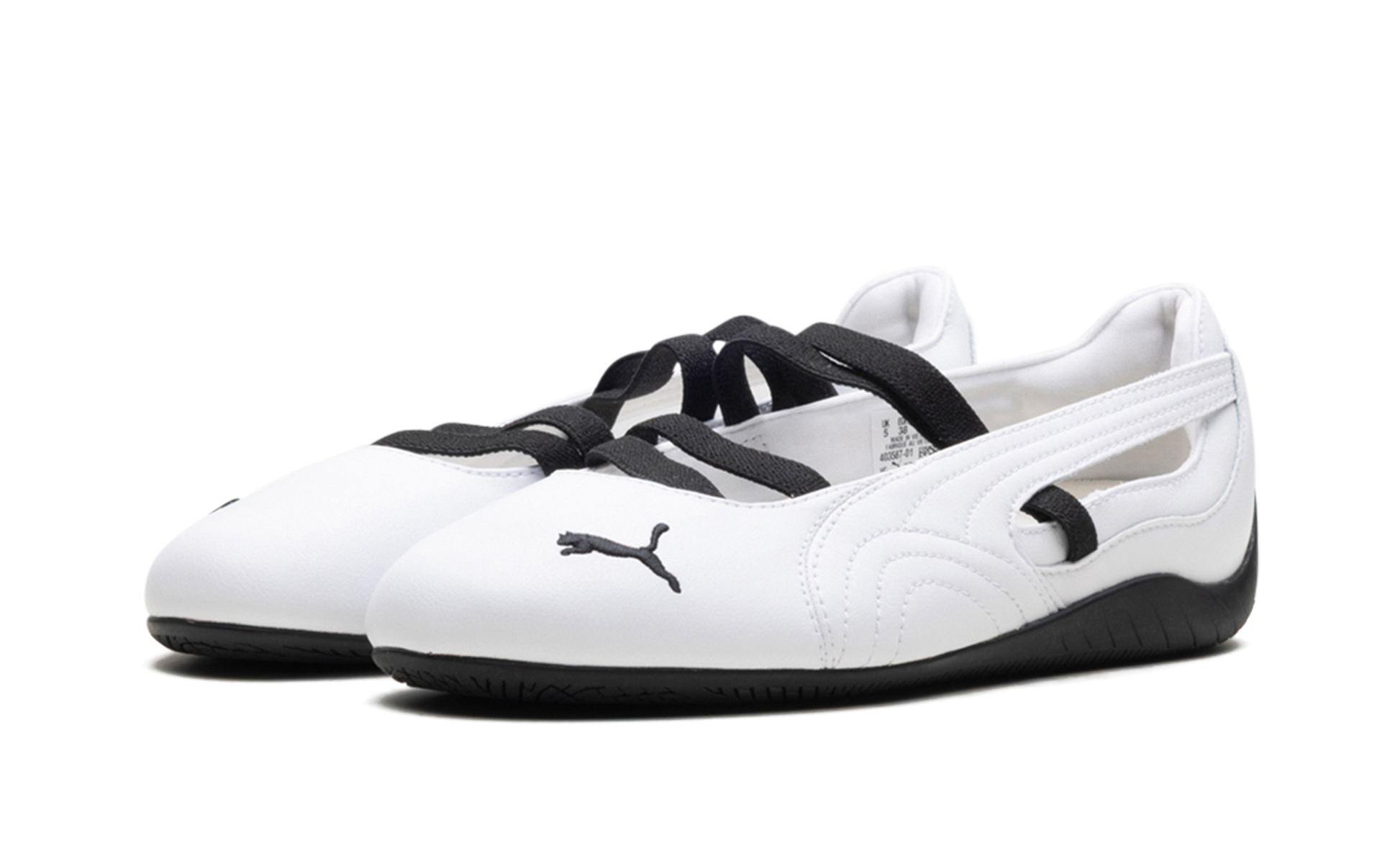 Speedcat Ballet Leather Women "White black" 403587 01