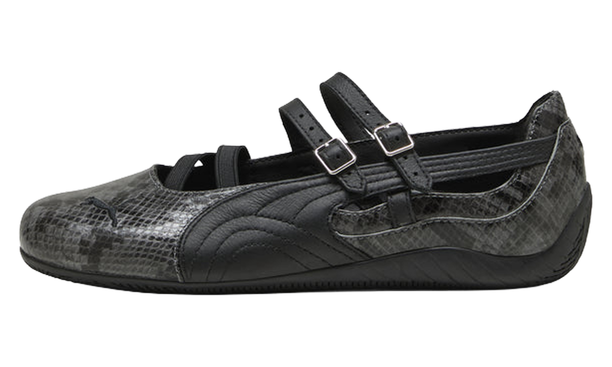 Speedcat Ballet Women "Snake Print Dark Gray"