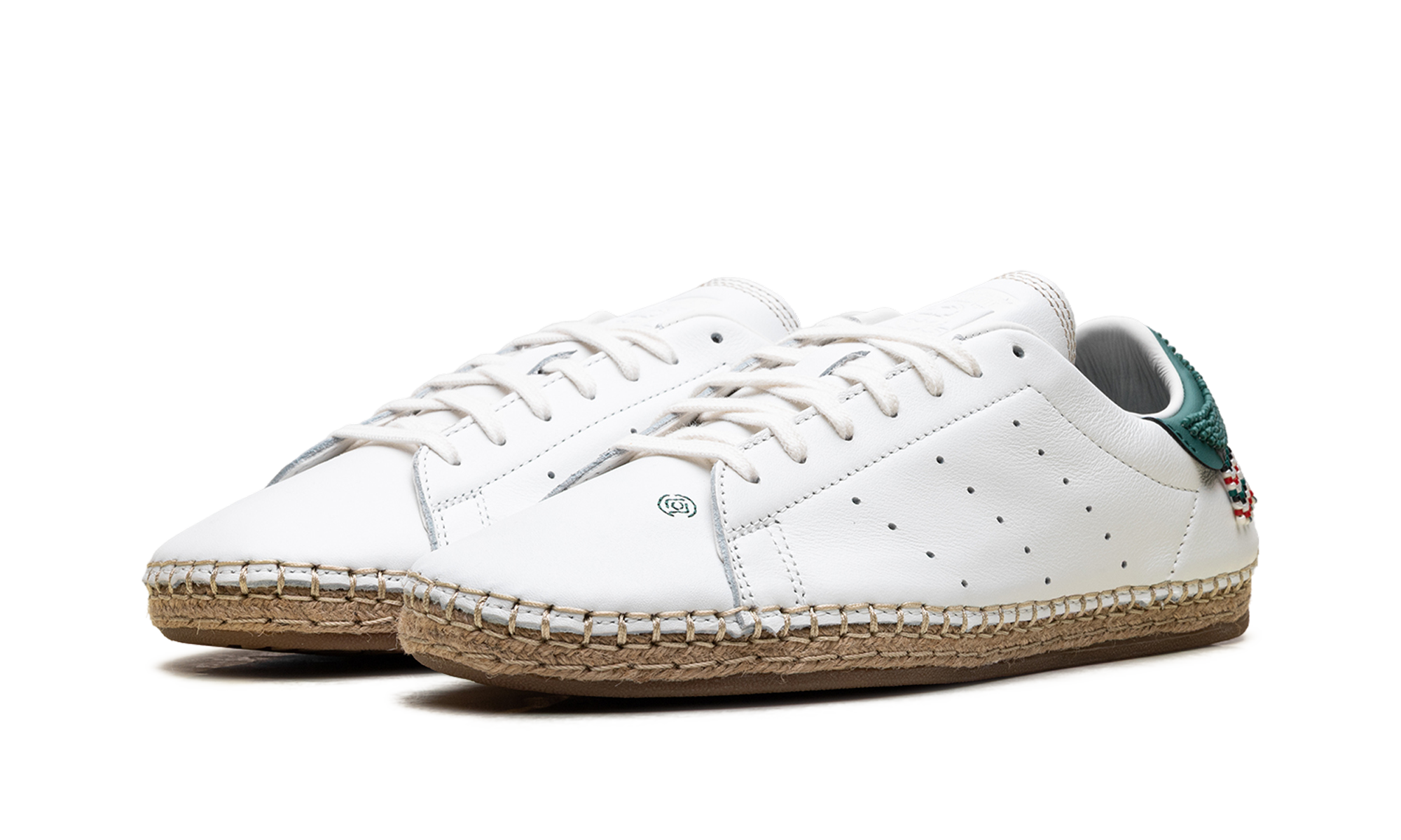 Stan Smith Espadrille "Clot by edison chen white green beads" JR9373