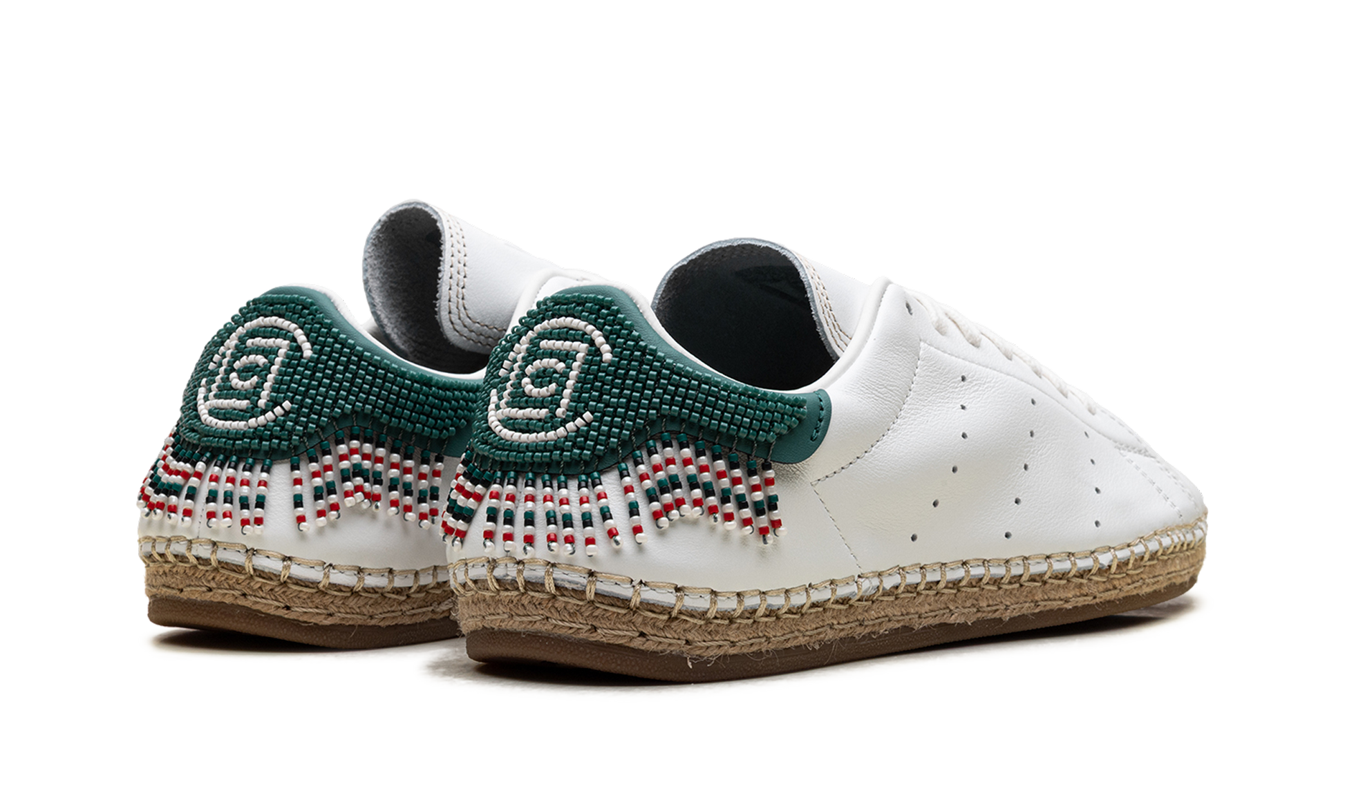 Stan Smith Espadrille "Clot by edison chen white green beads" JR9373
