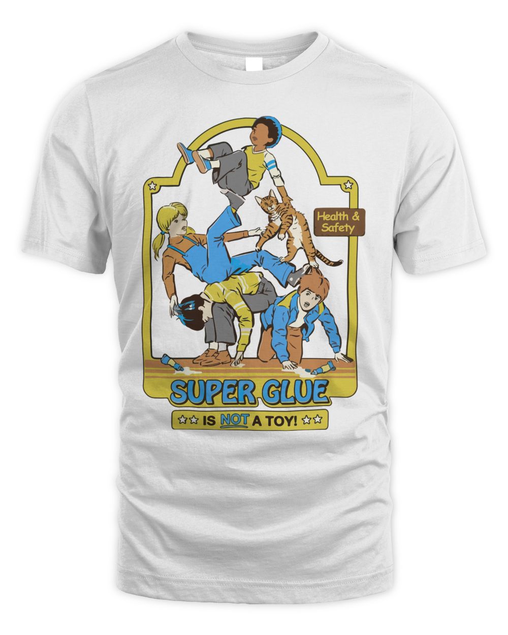 Steven Rhodes Merchandise Super Glue Is Not A Toy Shirt
