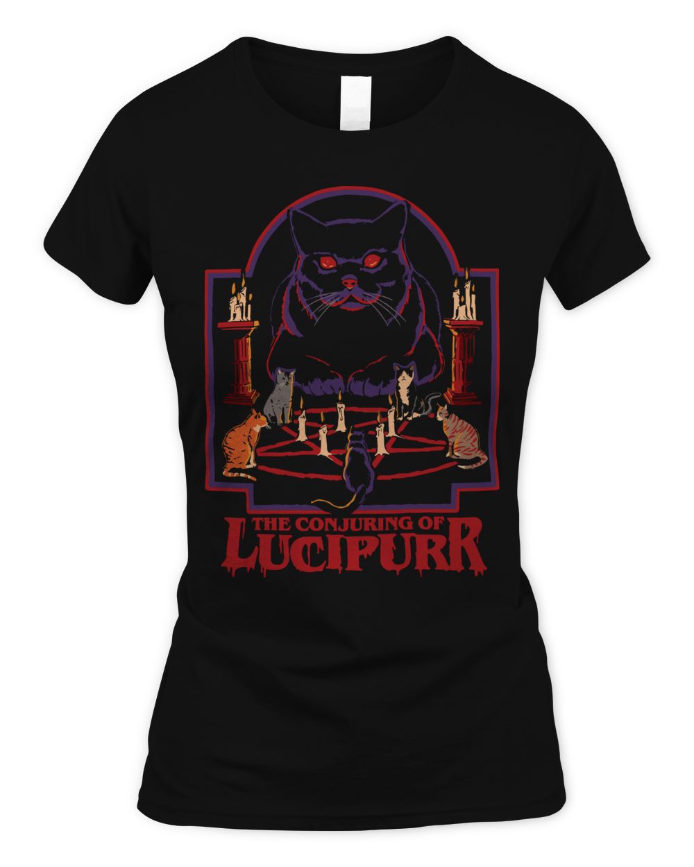 Steven Rhodes Merchandise The Conjuring Of Lucipurr Shirt