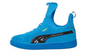 Suede Fierce Patent Block Td "Blue"