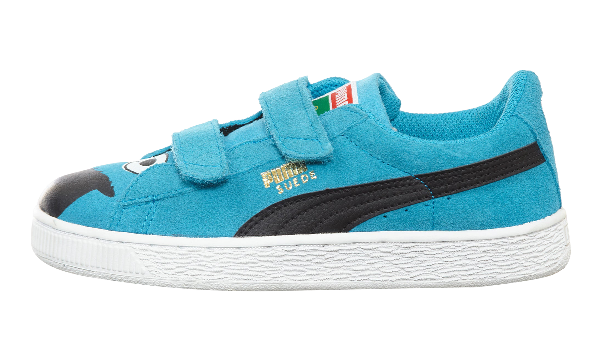 Suede Sesame Street Ps "Atomic Blue / Black"