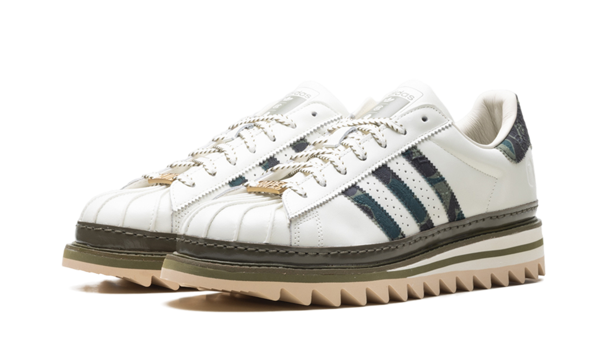 Superstar "Clot x bape - off white" KJ1473
