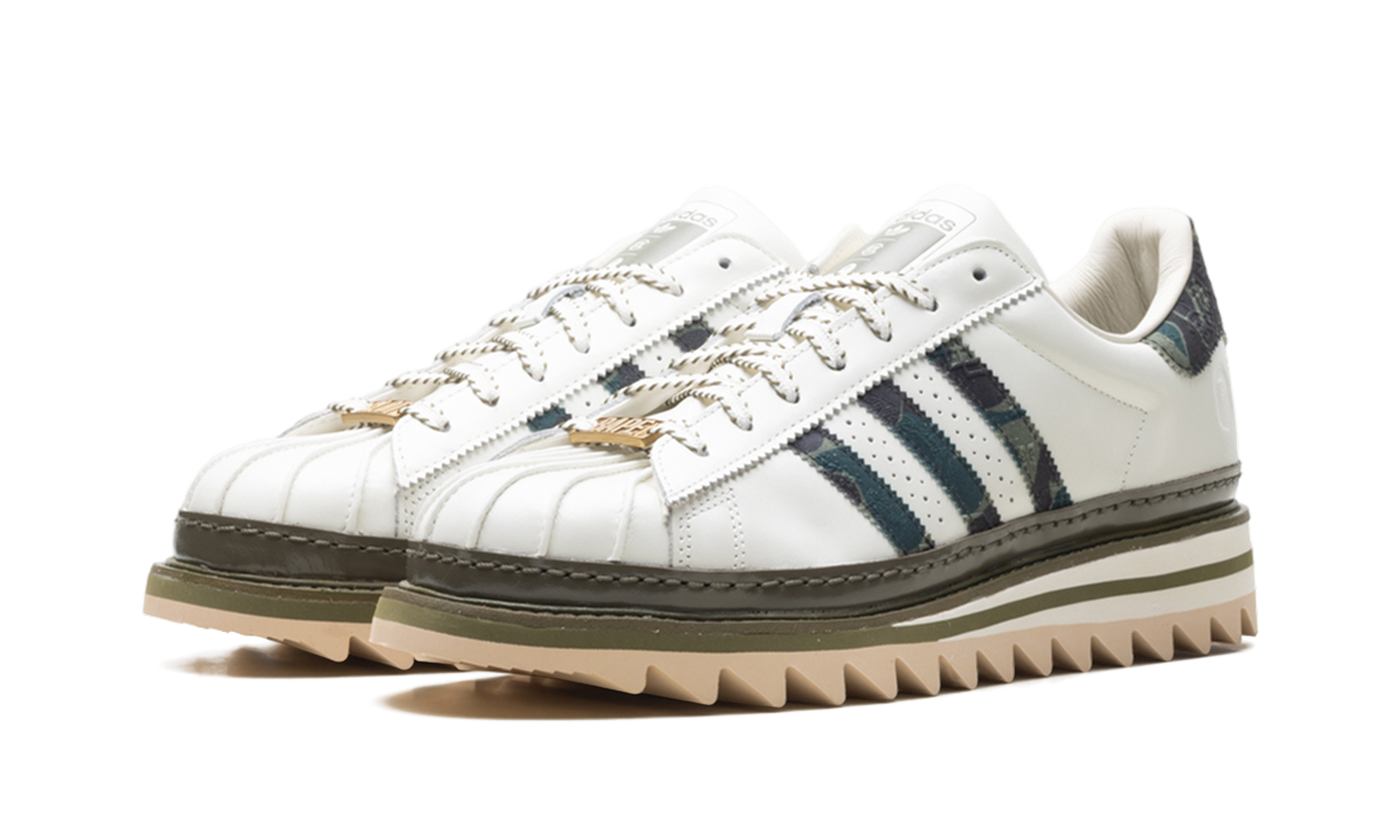 Superstar "Clot x bape - off white" KJ1473