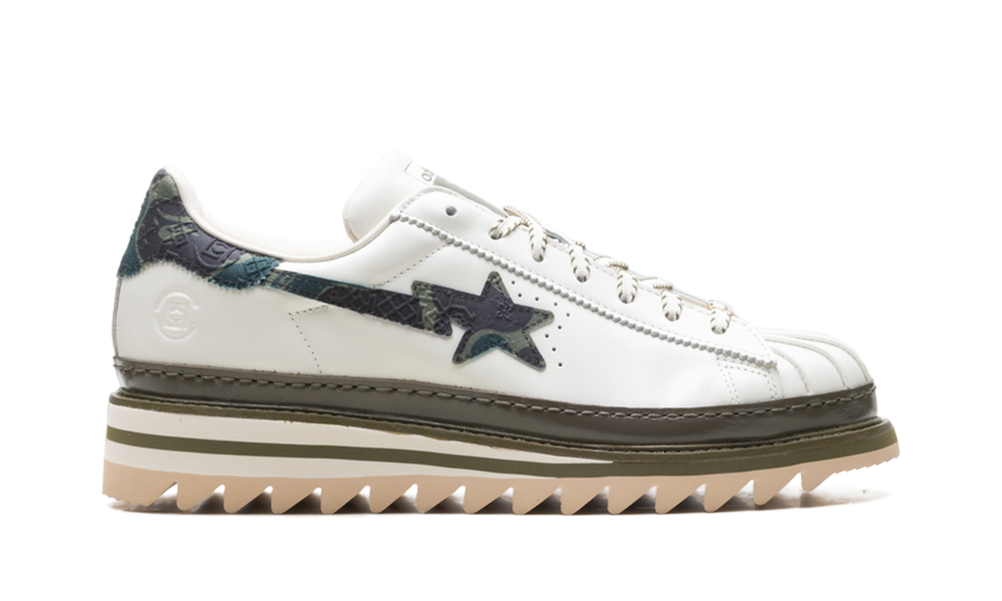 Superstar "Clot x bape - off white" KJ1473