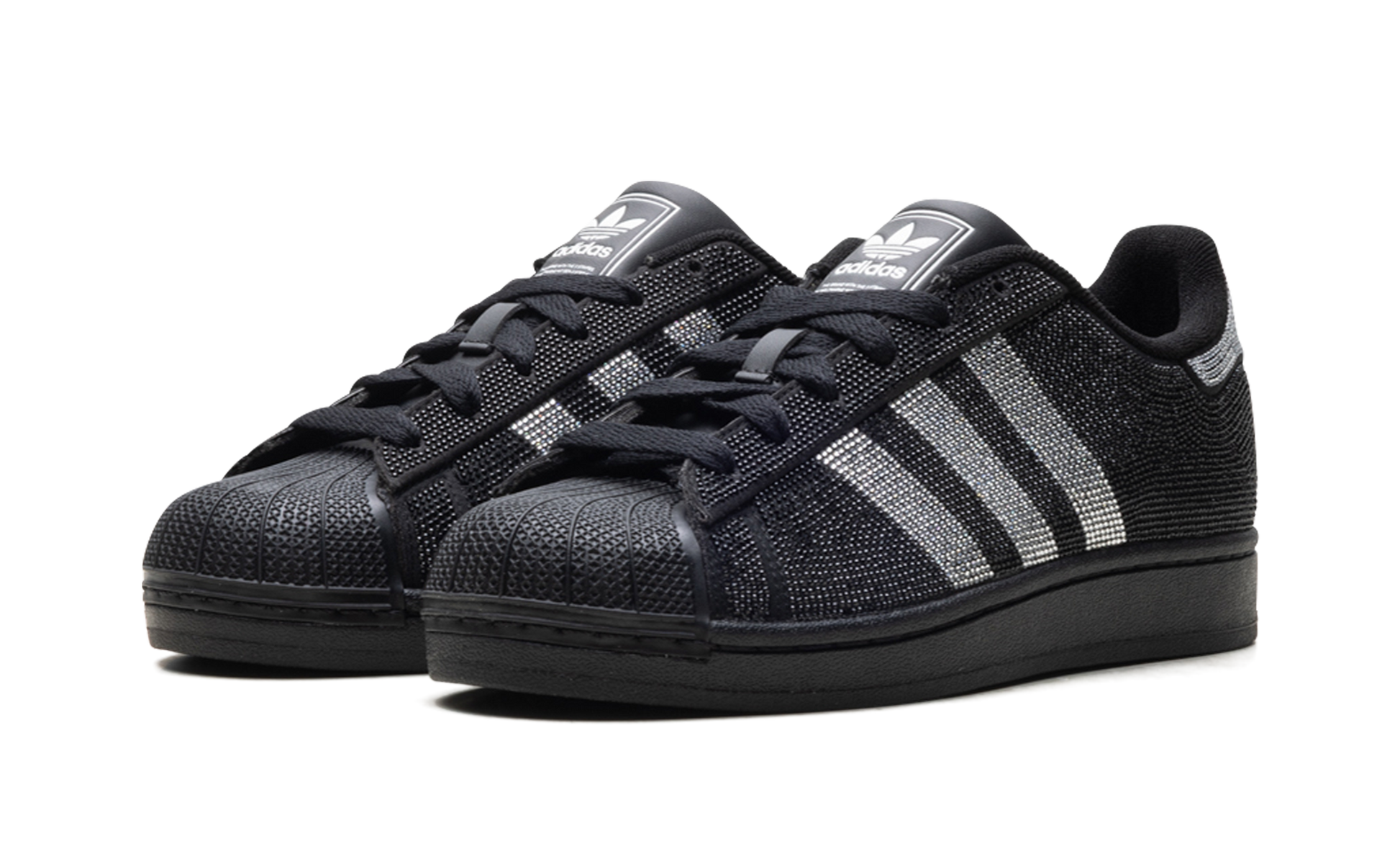 Superstar Ii Women "Rhinestone black silver" IH4200