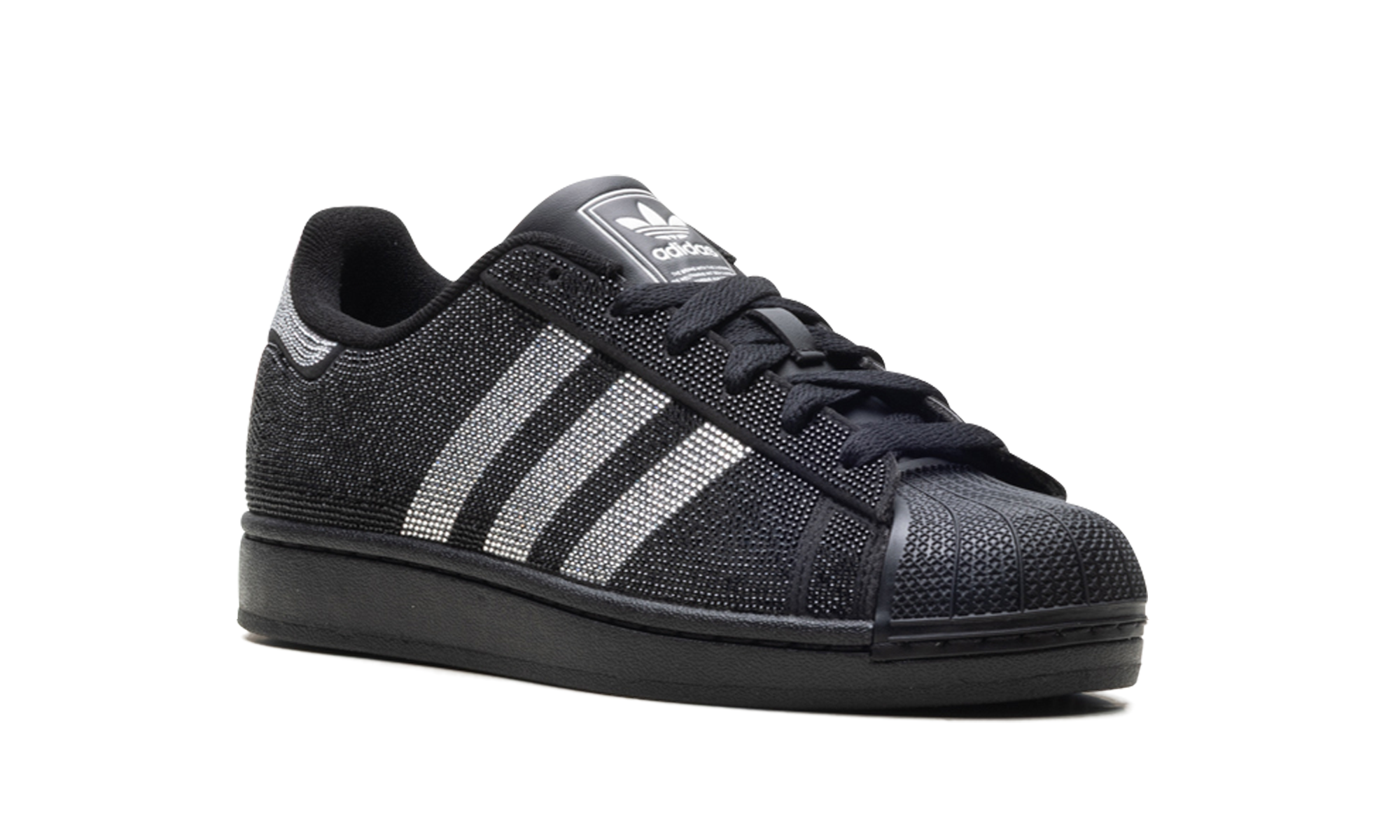 Superstar Ii Women "Rhinestone black silver" IH4200