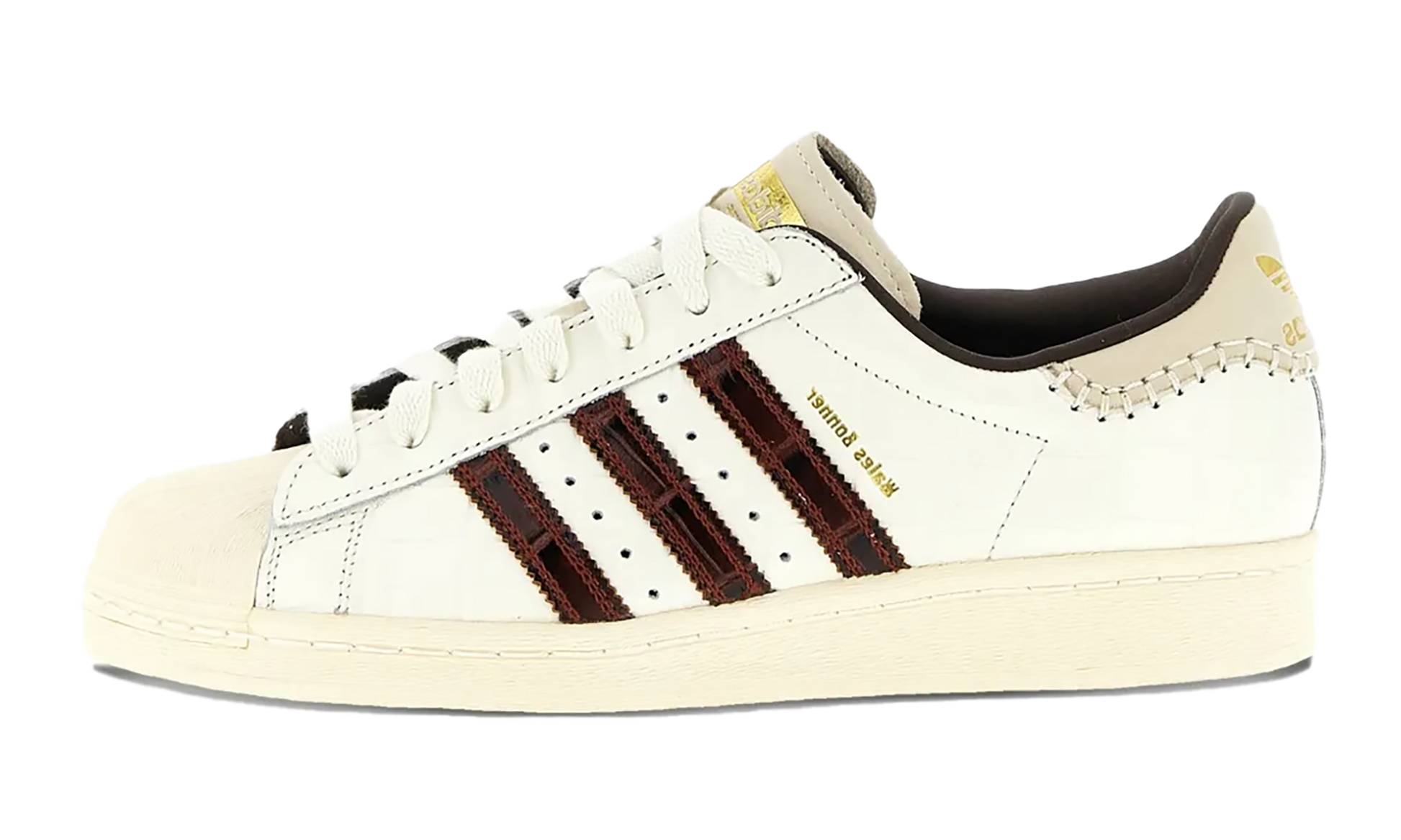 Superstar "Wales bonner - white brown croc" KH8797
