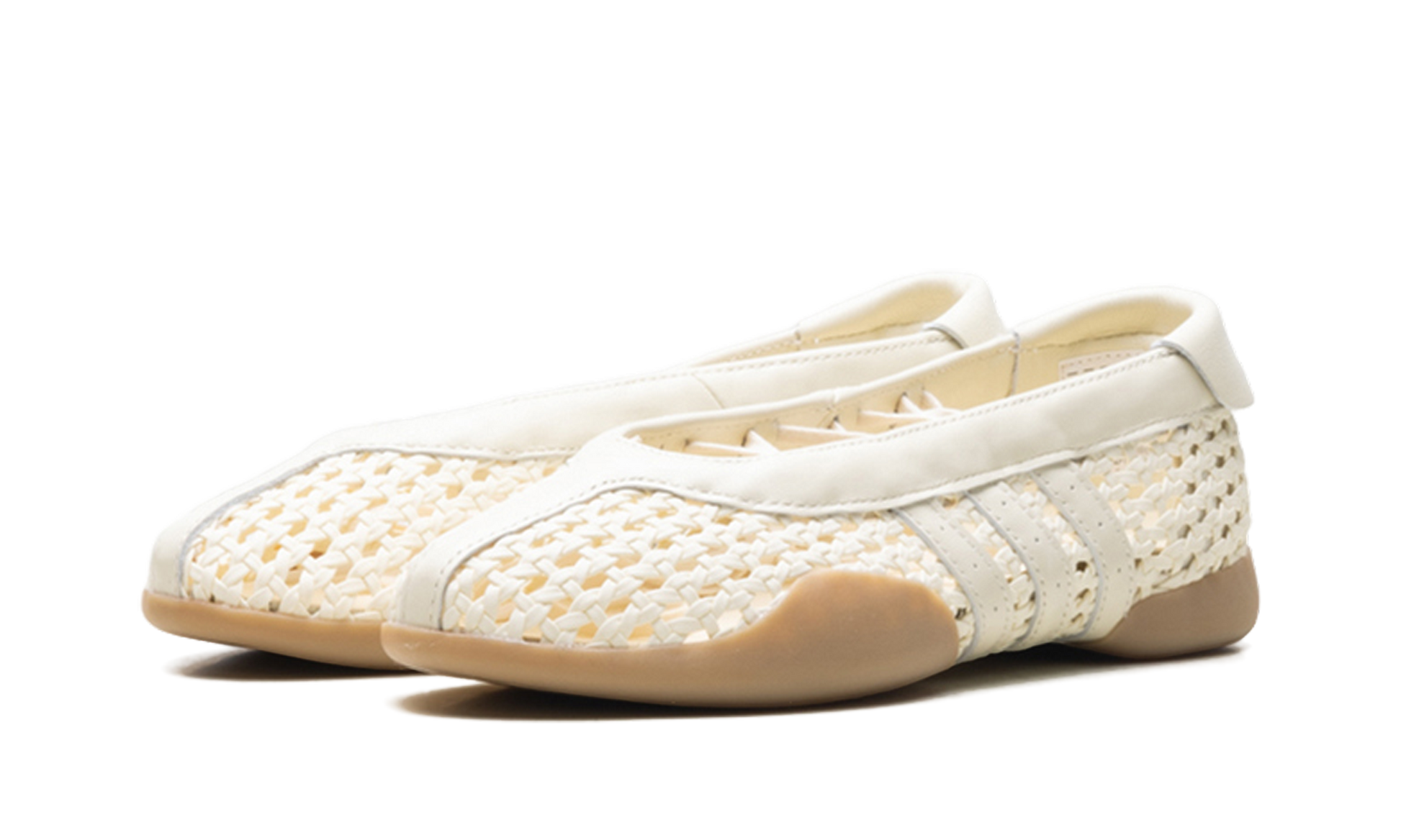 Taekwondo Mei Ballet Women "Basketweave cream white" KI3582