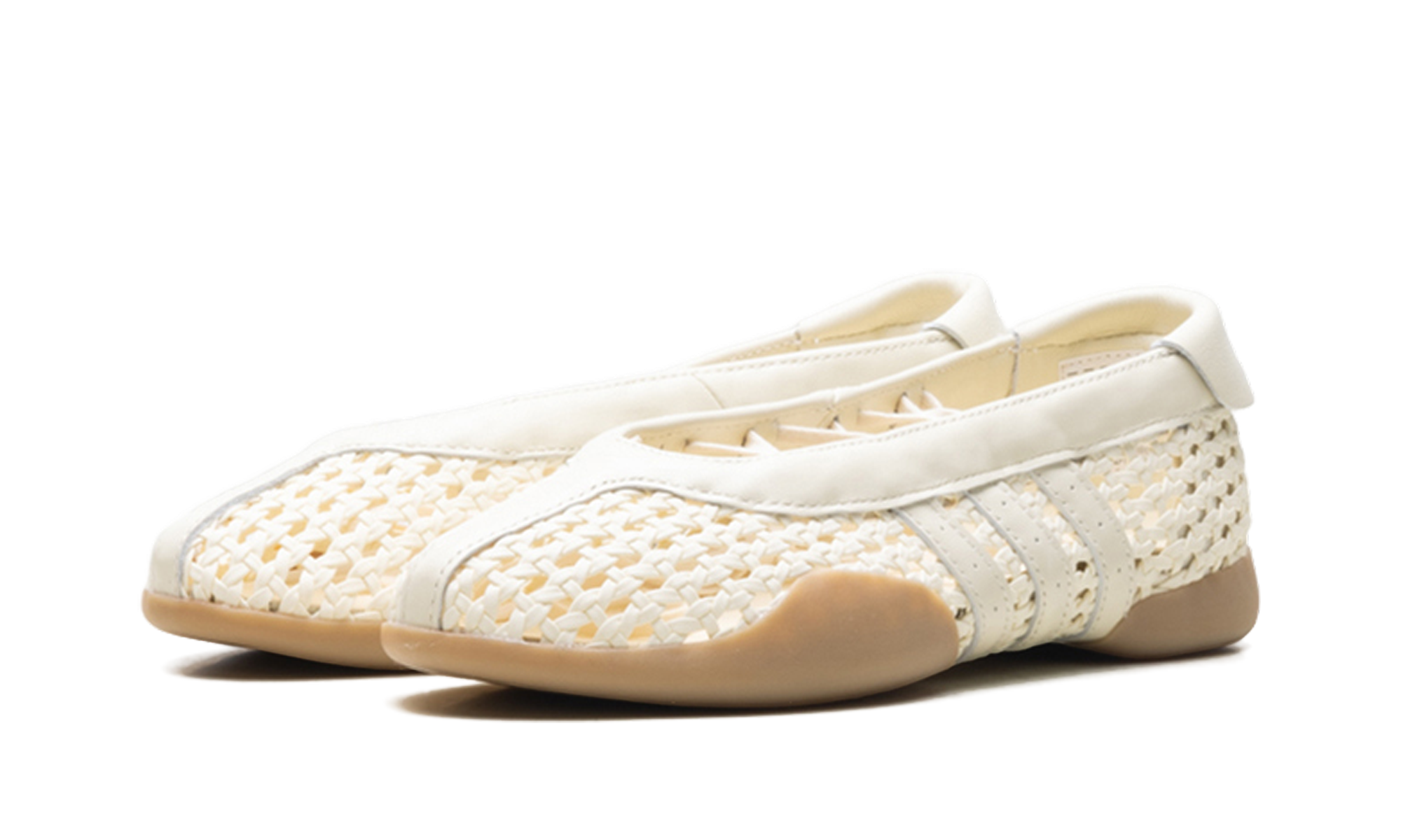 Taekwondo Mei Ballet Women "Basketweave cream white" KI3582