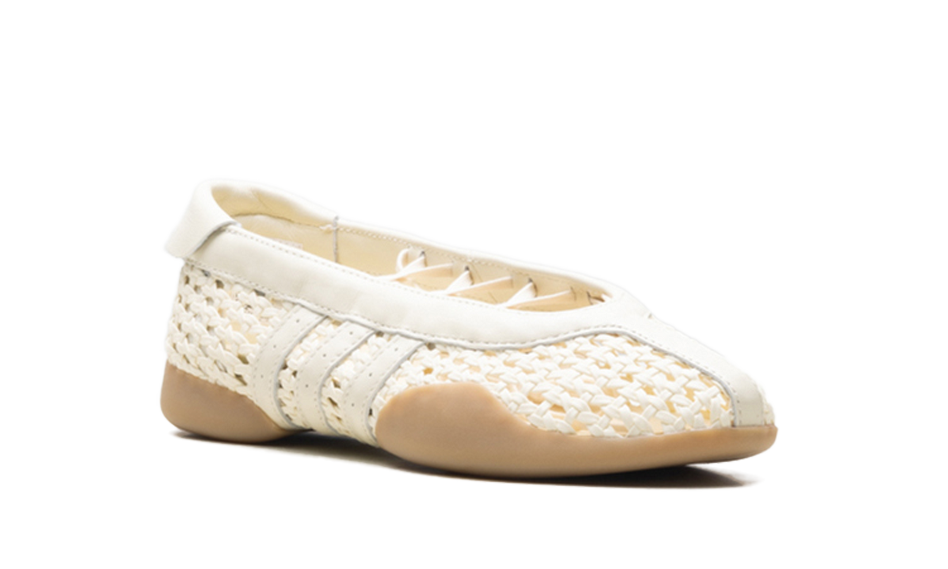 Taekwondo Mei Ballet Women "Basketweave cream white" KI3582