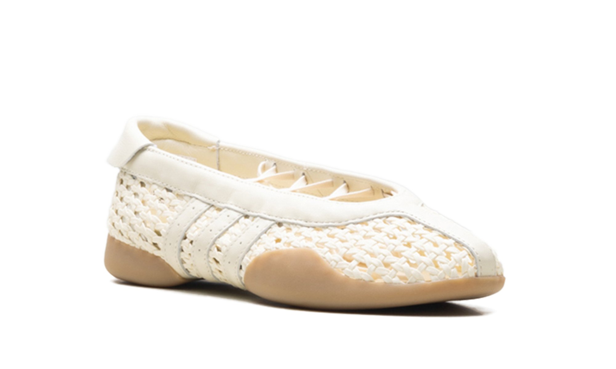 Taekwondo Mei Ballet Women "Basketweave cream white" KI3582