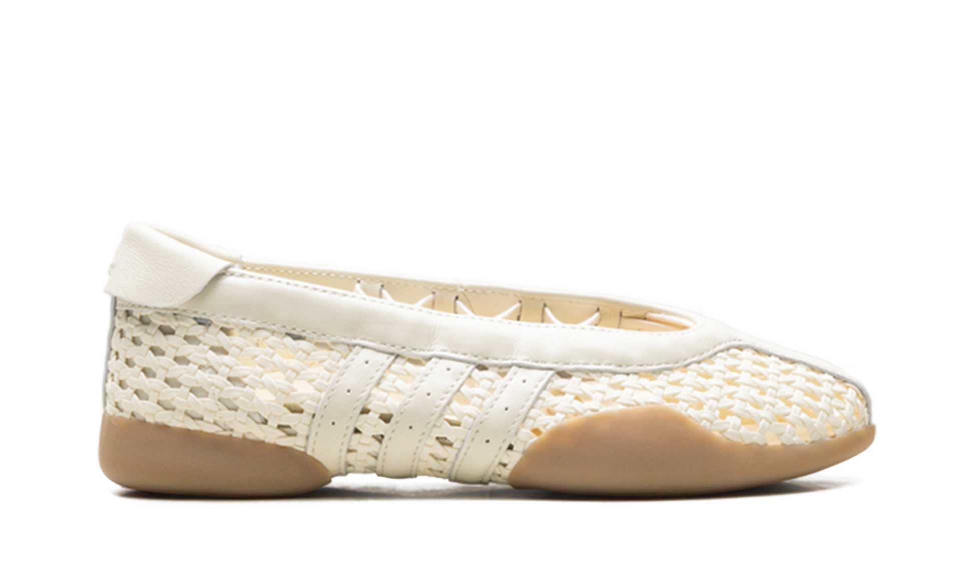 Taekwondo Mei Ballet Women "Basketweave cream white" KI3582