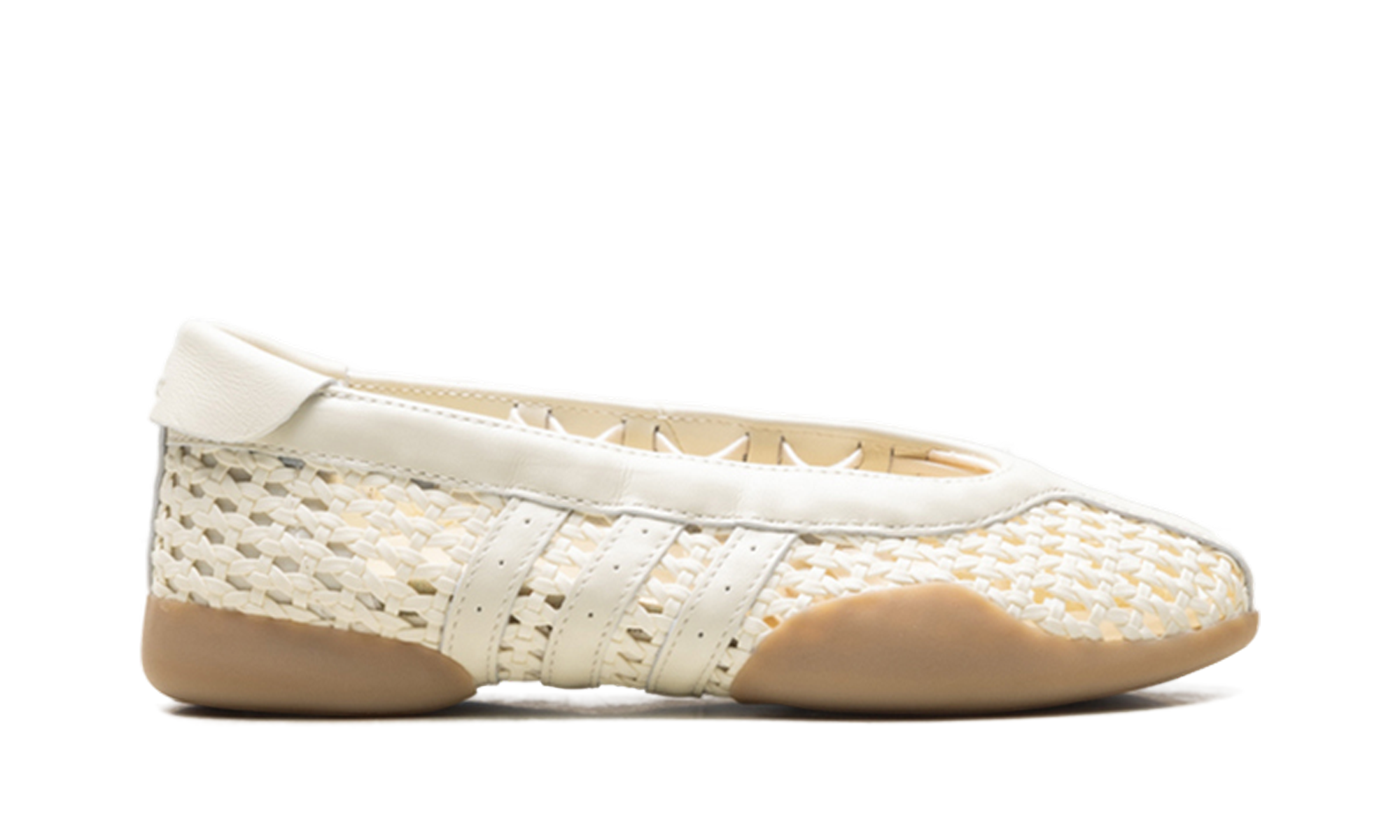Taekwondo Mei Ballet Women "Basketweave cream white" KI3582