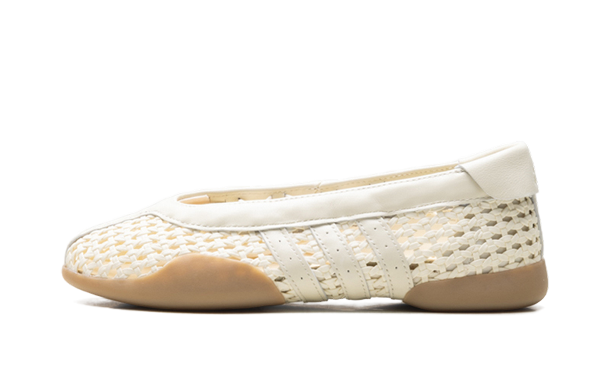Taekwondo Mei Ballet Women "Basketweave cream white" KI3582