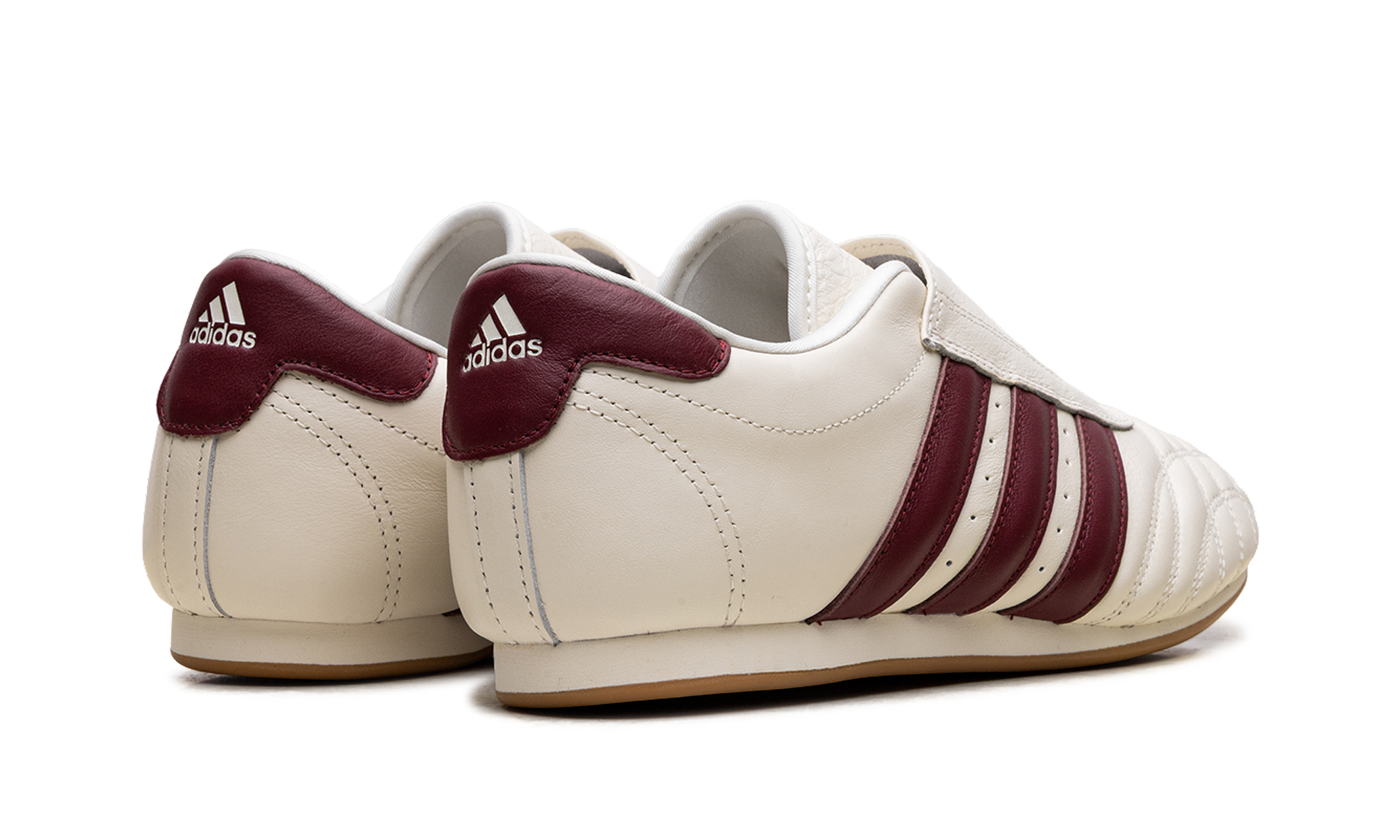 Taekwondo Women "Off white/noble maroon/gum 3" JS4527