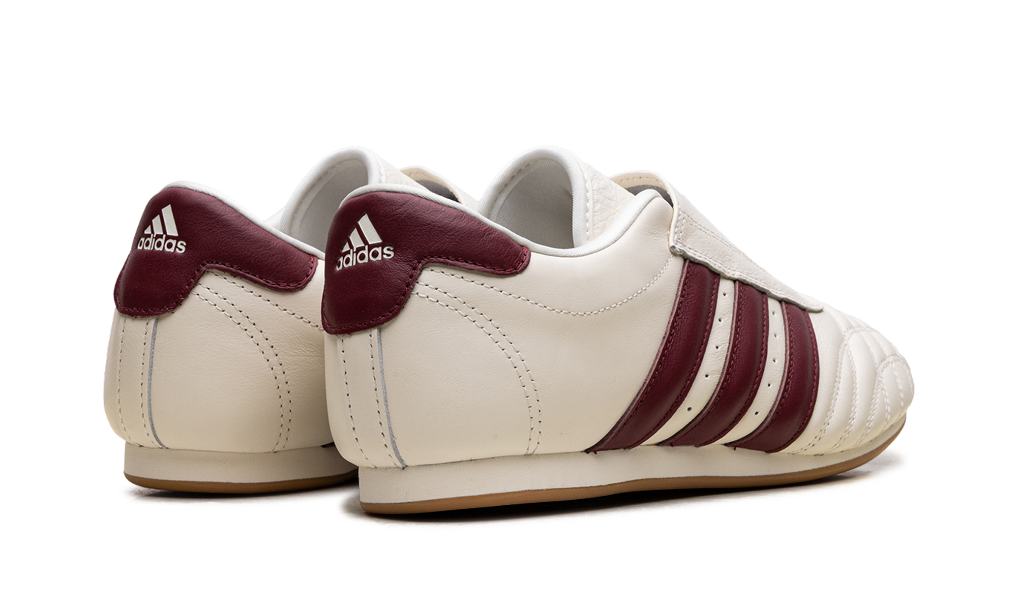 Taekwondo Women "Off white/noble maroon/gum 3" JS4527