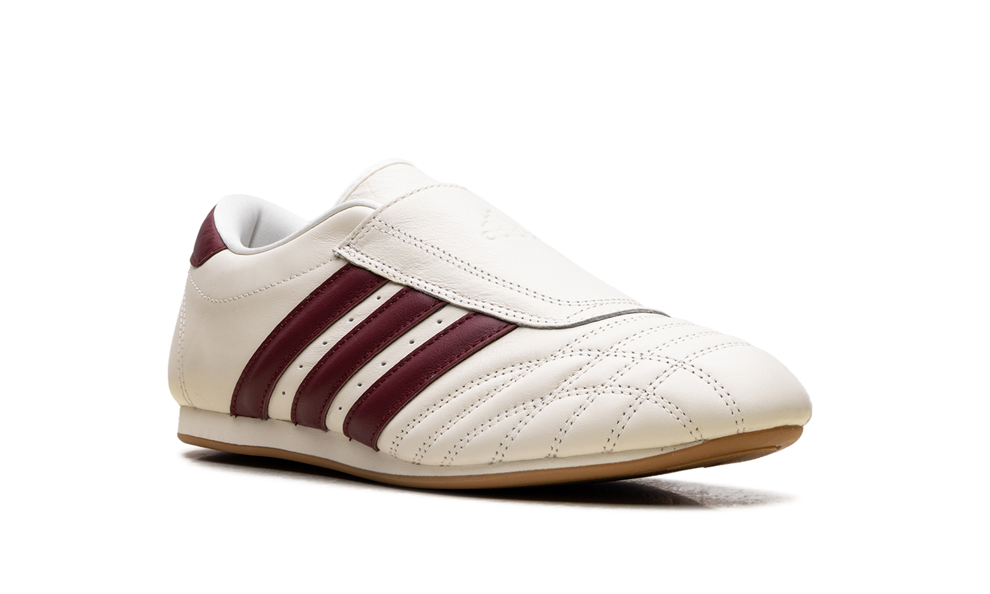Taekwondo Women "Off white/noble maroon/gum 3" JS4527