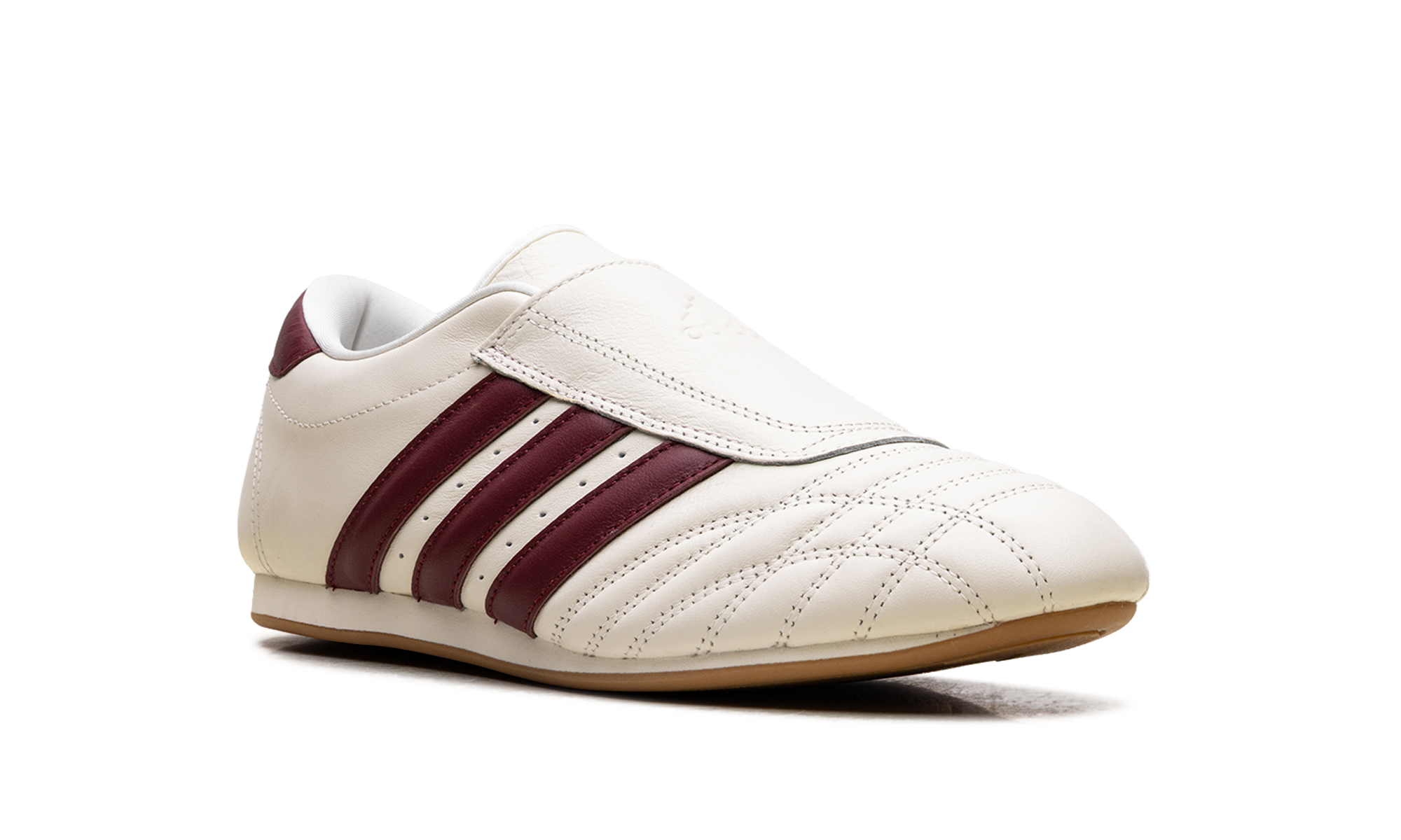 Taekwondo Women "Off white/noble maroon/gum 3" JS4527