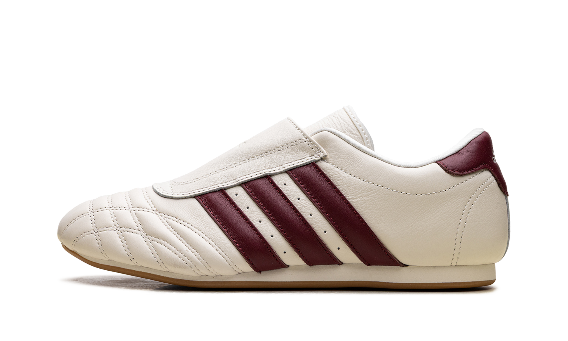 Taekwondo Women "Off white/noble maroon/gum 3" JS4527