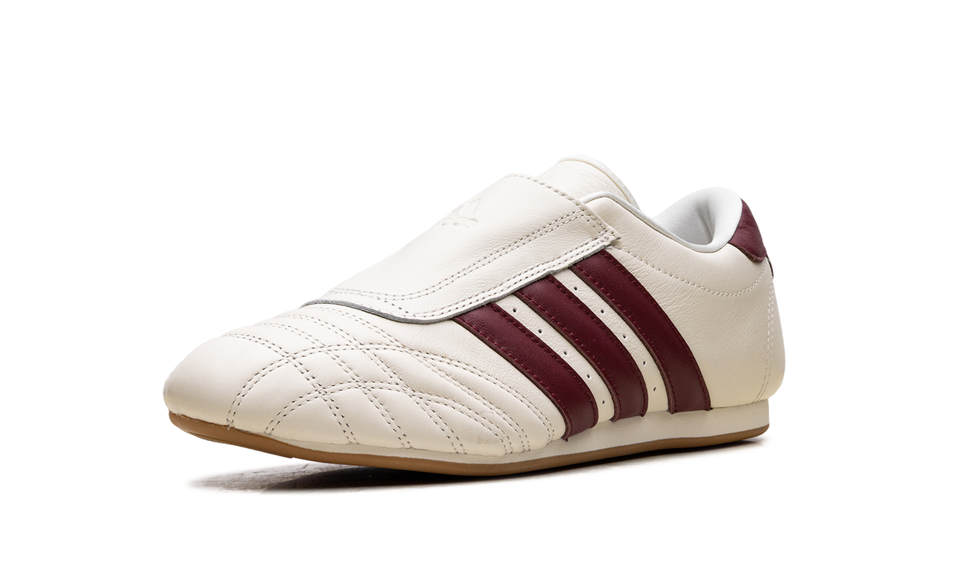 Taekwondo Women "Off white/noble maroon/gum 3" JS4527
