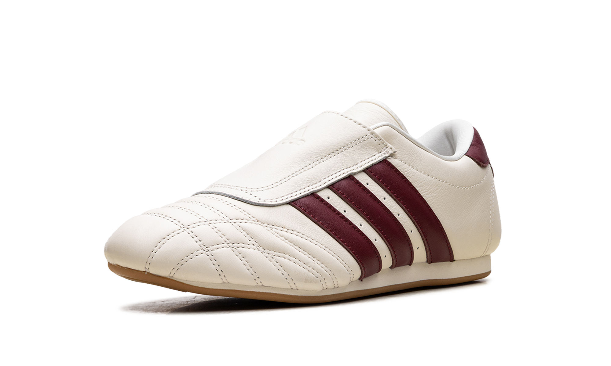 Taekwondo Women "Off white/noble maroon/gum 3" JS4527