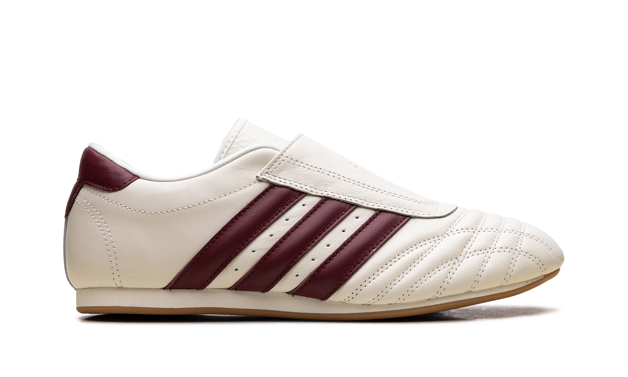 Taekwondo Women "Off white/noble maroon/gum 3" JS4527