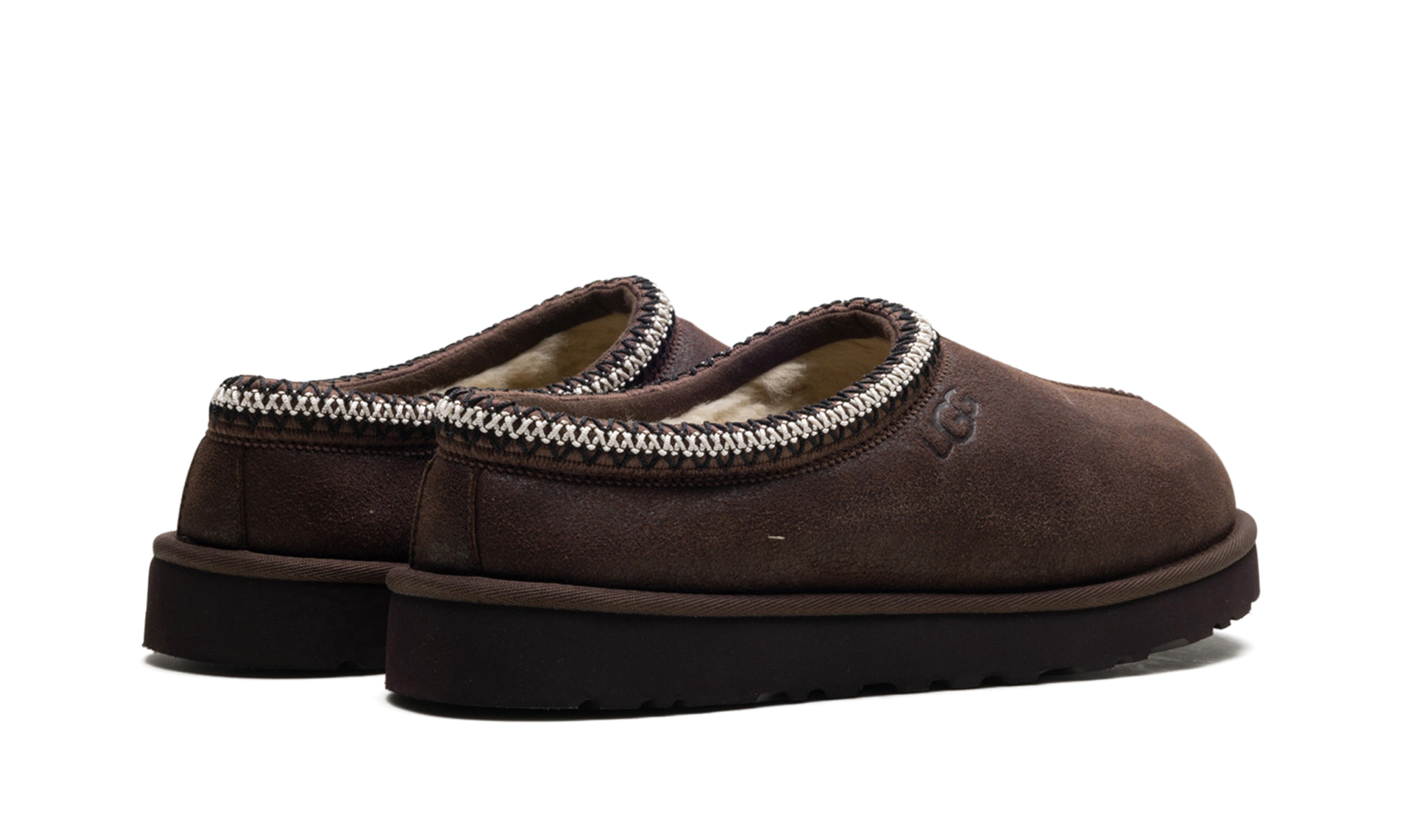 Tasman Distressed Slipper "Burnt cedar" 1158172 BCDR