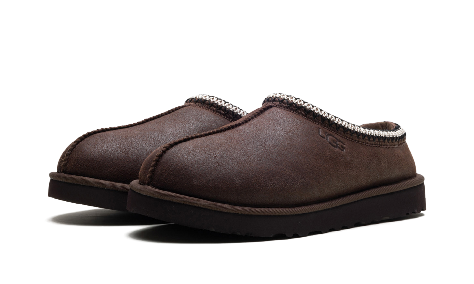 Tasman Distressed Slipper "Burnt cedar" 1158172 BCDR