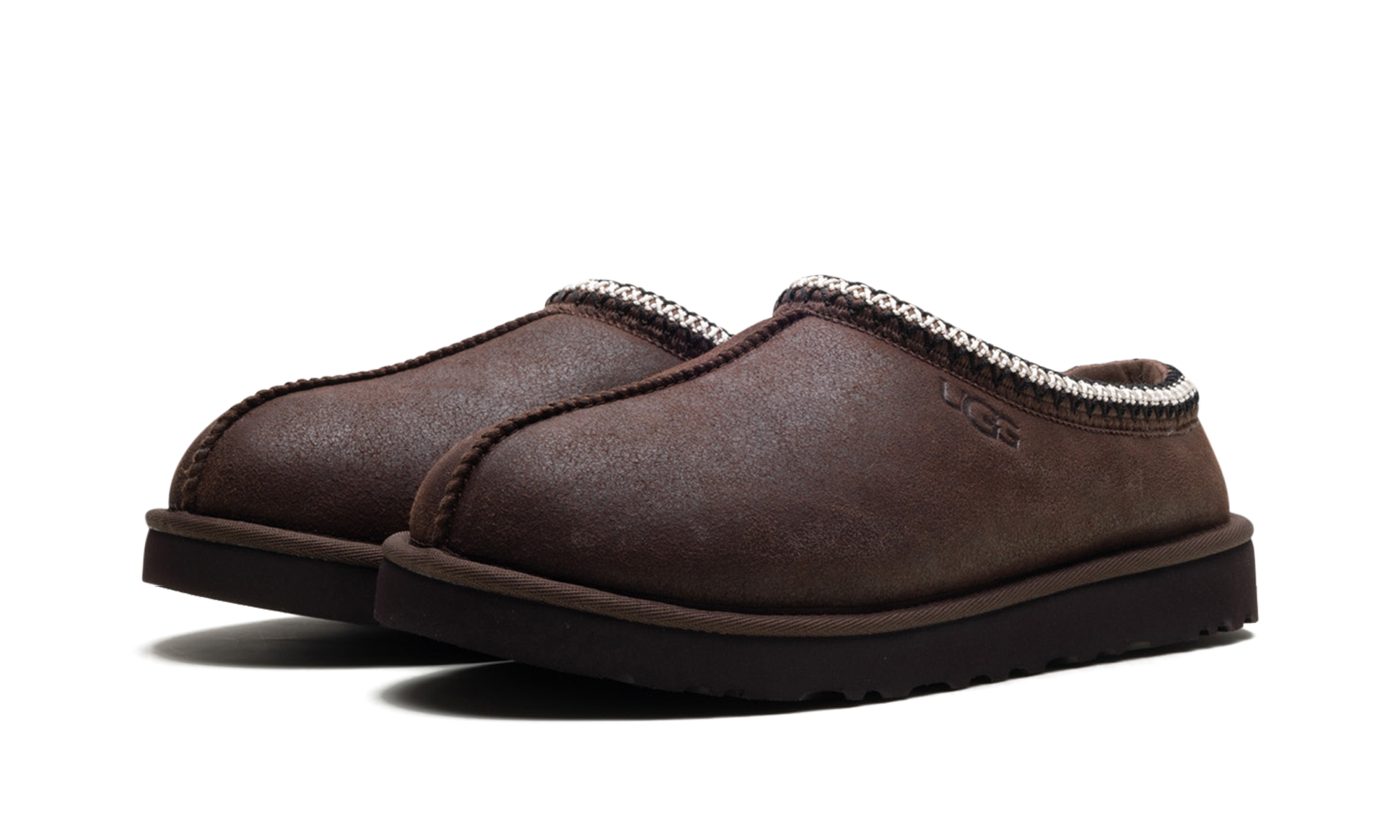 Tasman Distressed Slipper "Burnt cedar" 1158172 BCDR